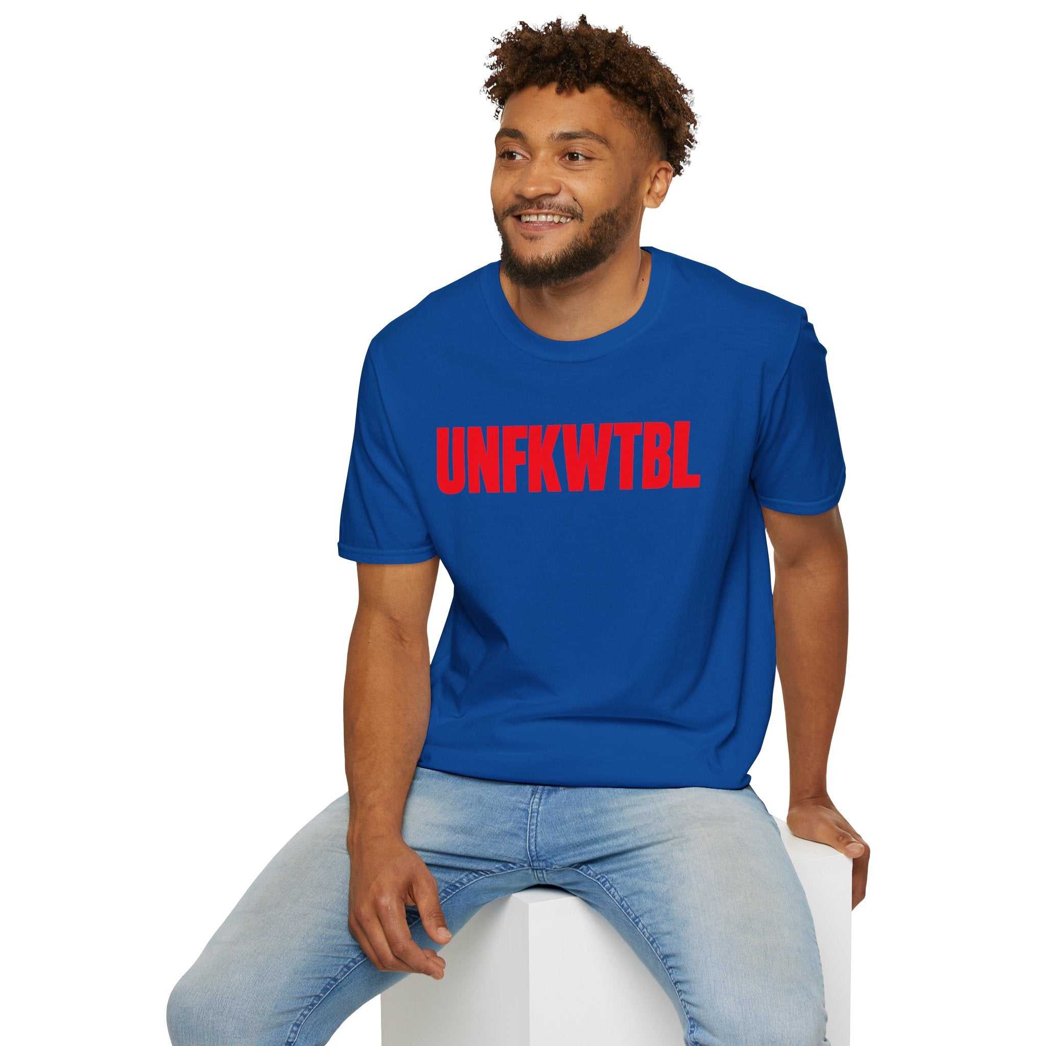 UNFKWTBL Graphic T-Shirt — Bold Red Statement Tee