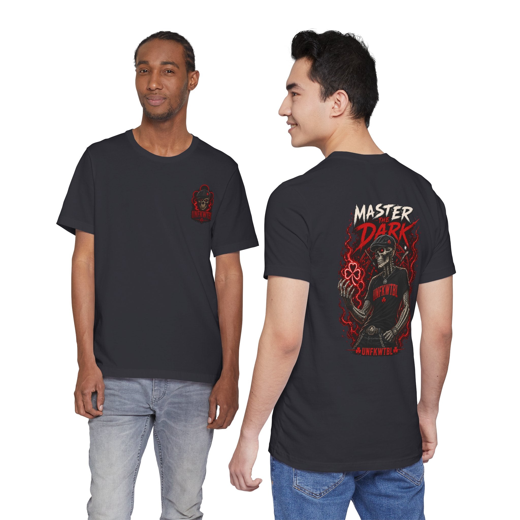 Master Dark Skull T-Shirt — Gothic Horror Graphic Tee