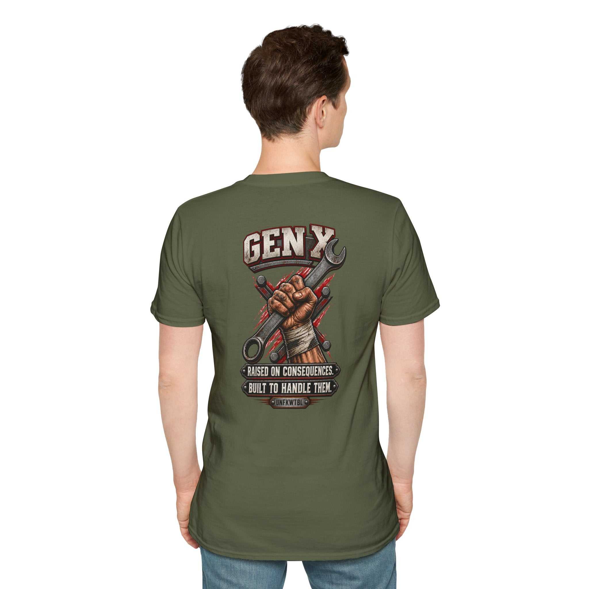 Raised on Consequences Gen X Tee