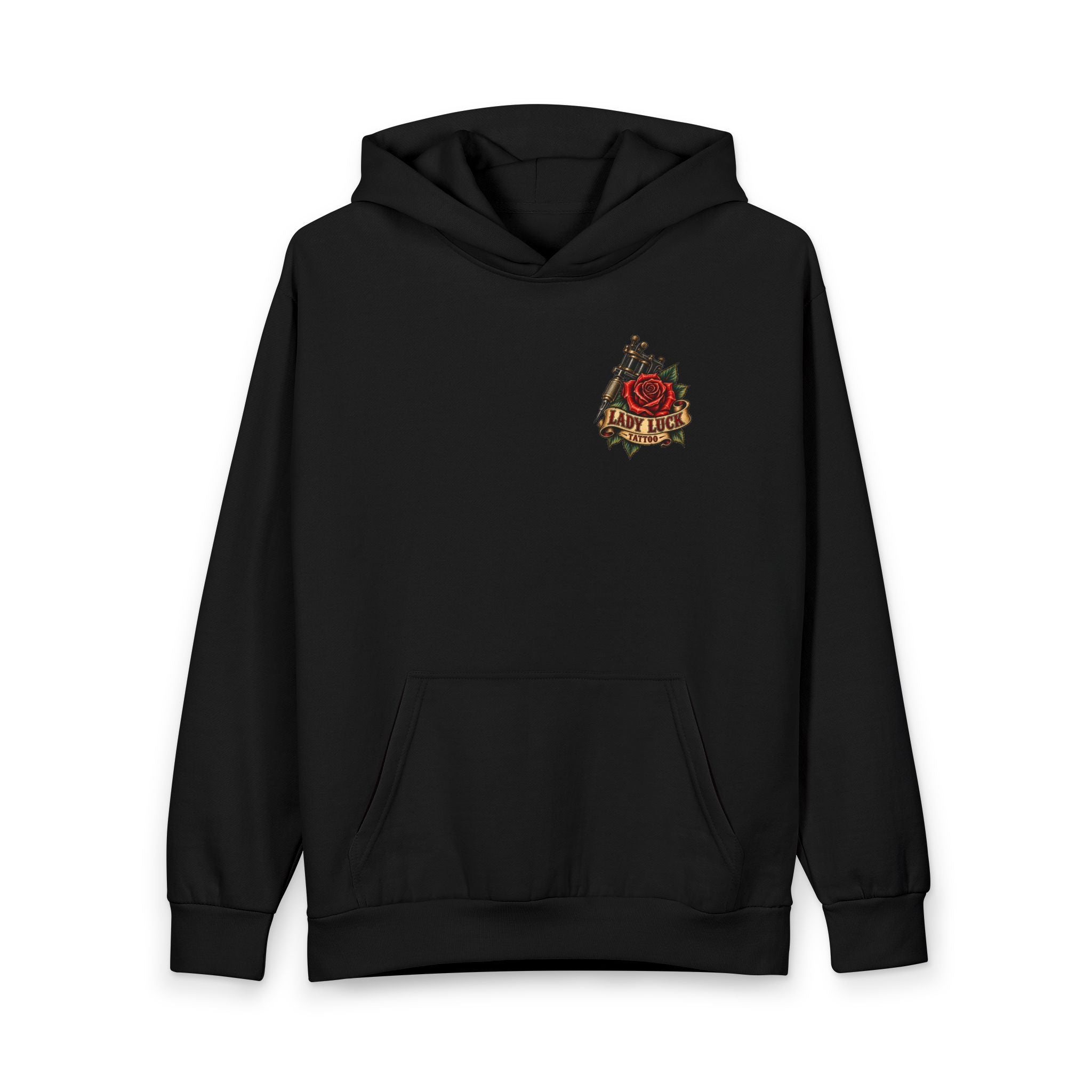 Lady Luck Tattoo Skull Queen Hoodie