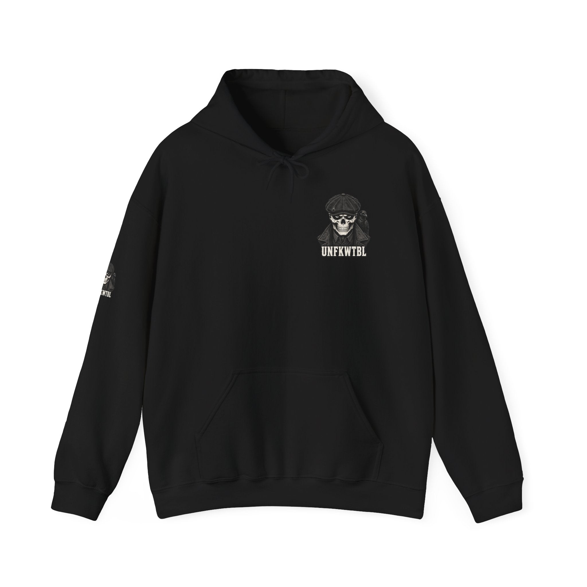 Resin Crew 'Fear None' Skull Hoodie