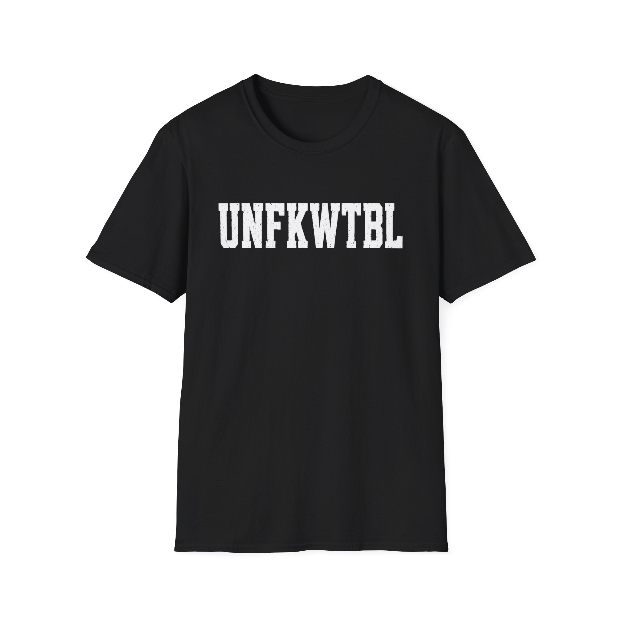 UNFKWTBL Graphic T-Shirt — Bold Collegiate Lettering