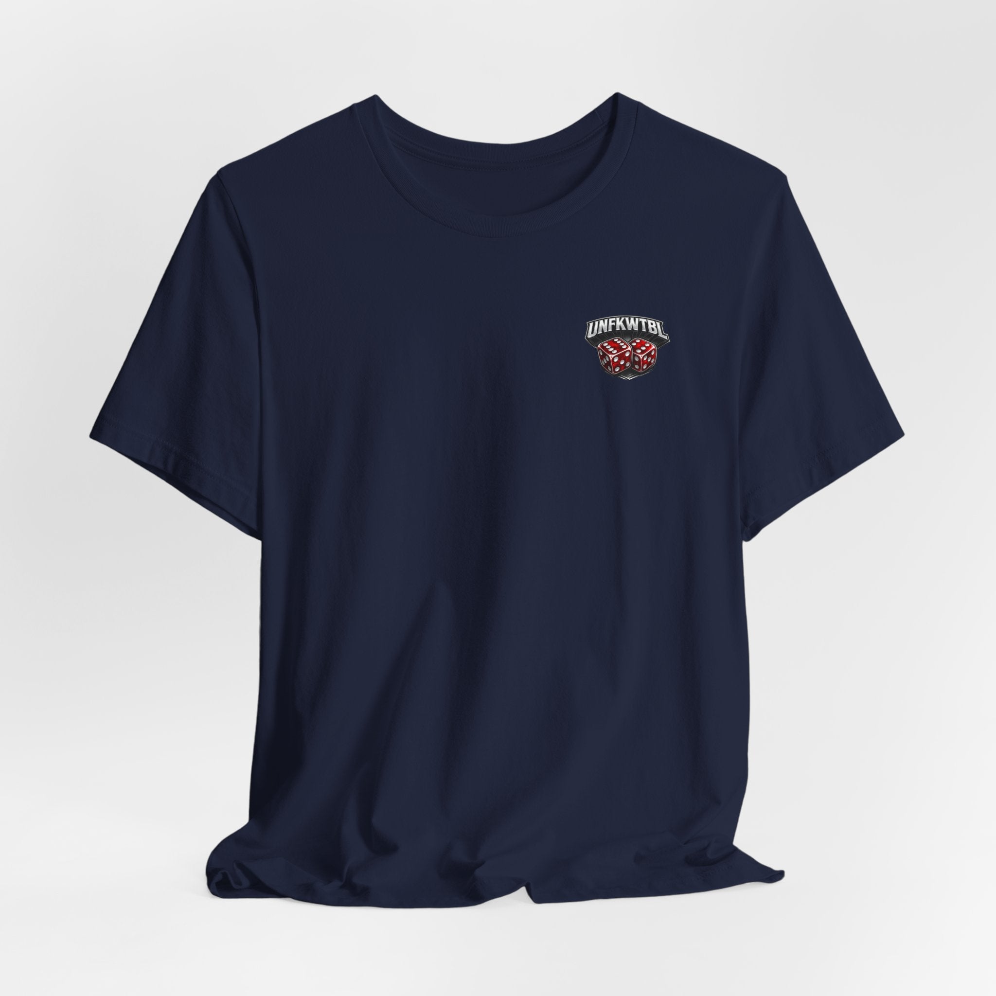 Roulette Skull Tee — Casino Skeleton Graphic T-Shirt