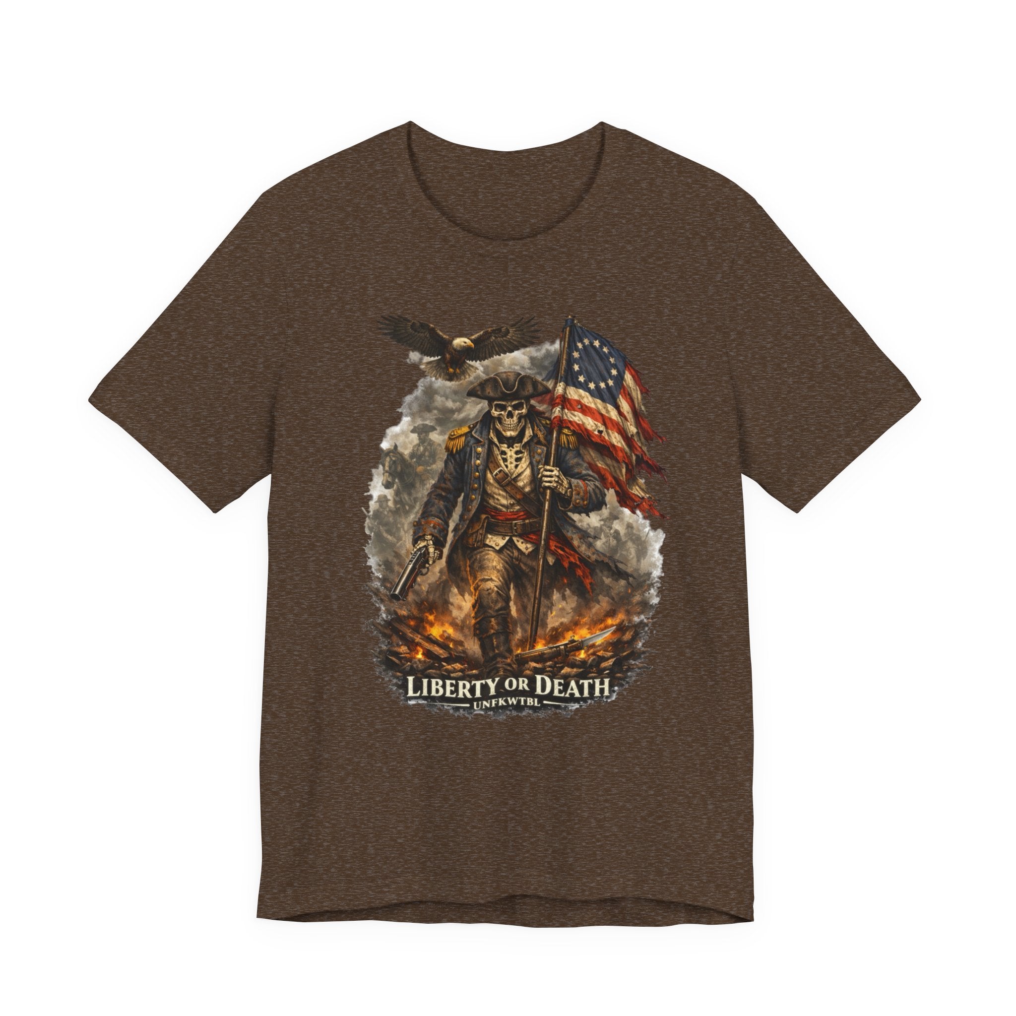 Liberty or Death Skull Flag T-Shirt