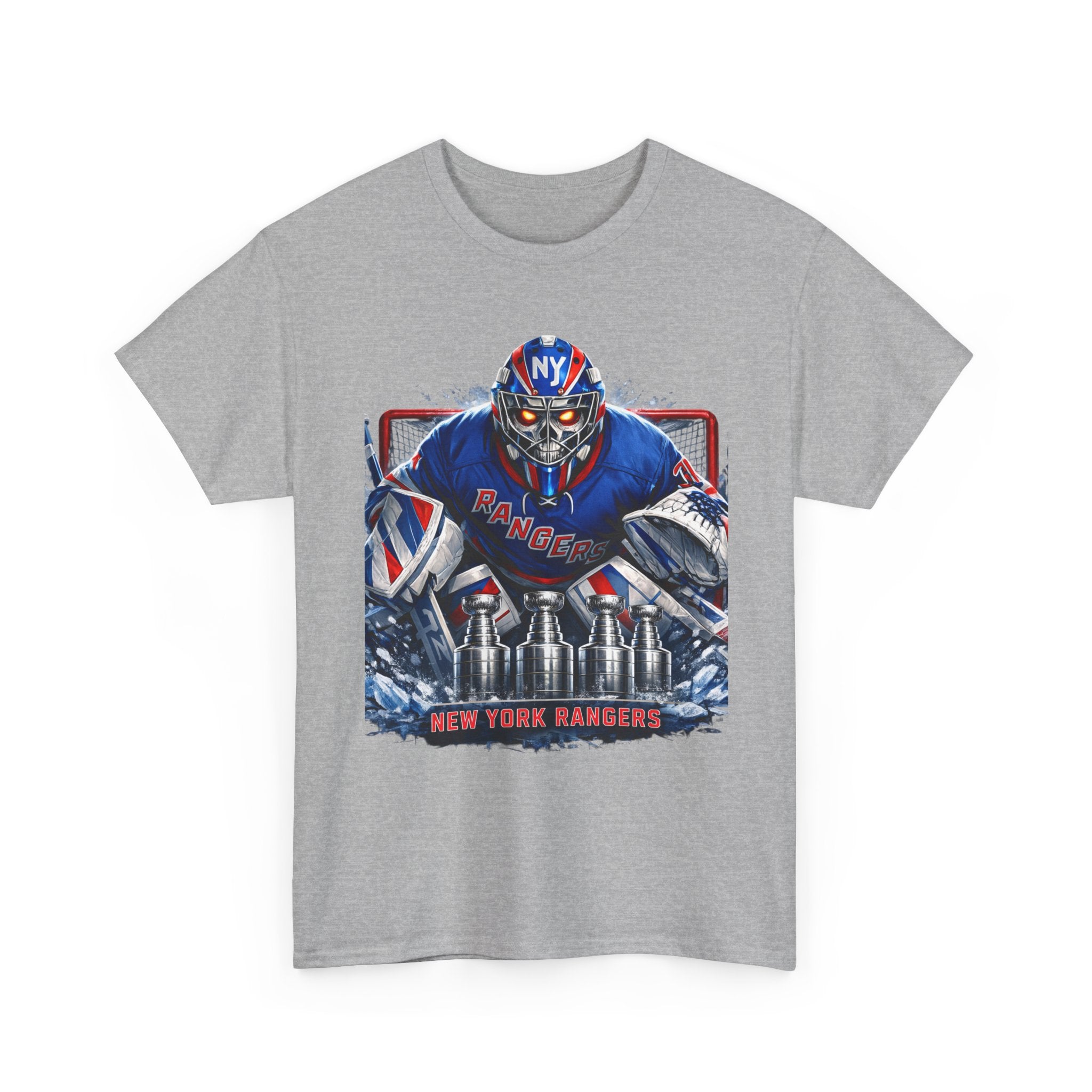 New York Rangers Goalie Graphic T-Shirt — NHL Hockey Fan Tee