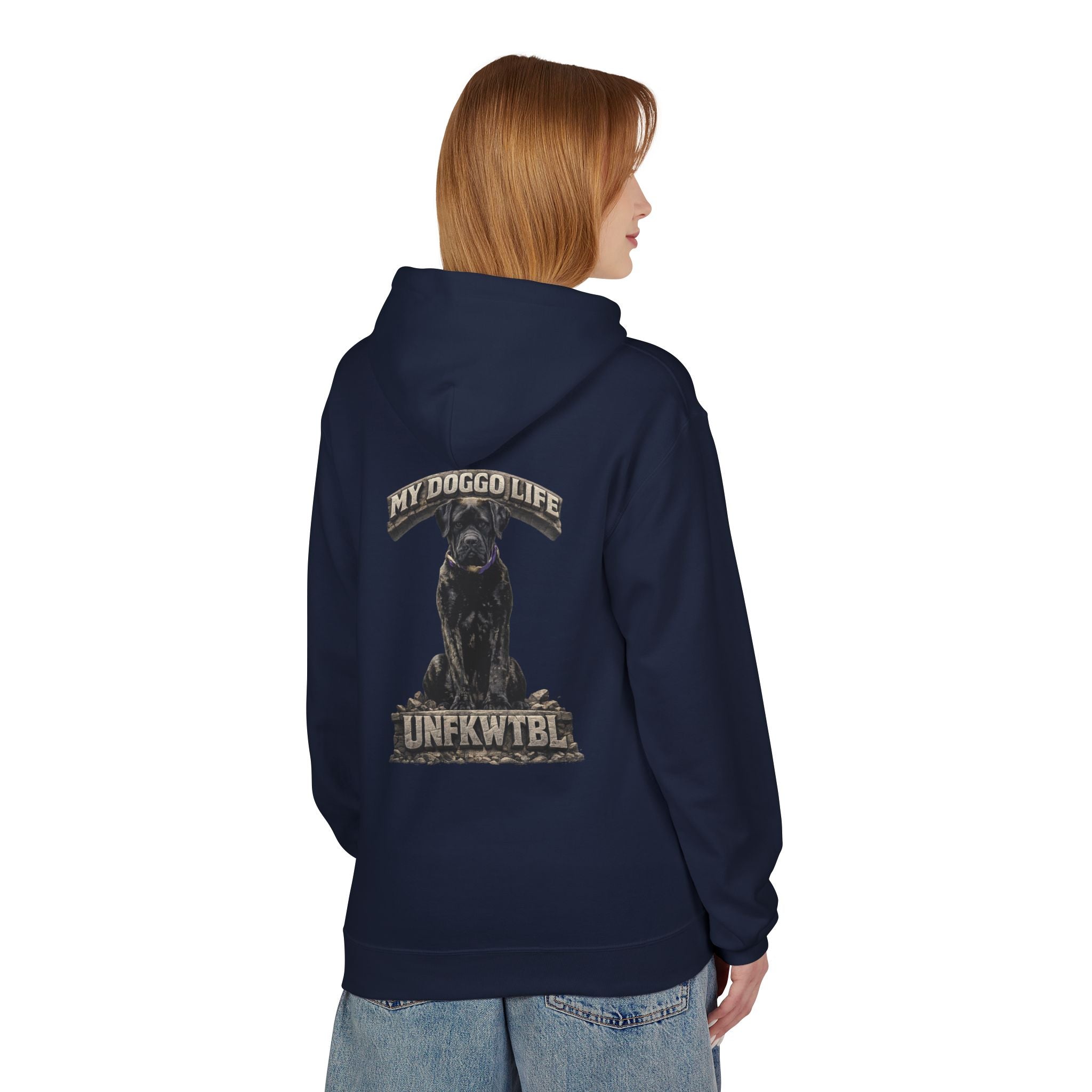 Pitbull 'My Doggo Life' Graphic Hoodie — Proud Dog Owner Sweatshirt