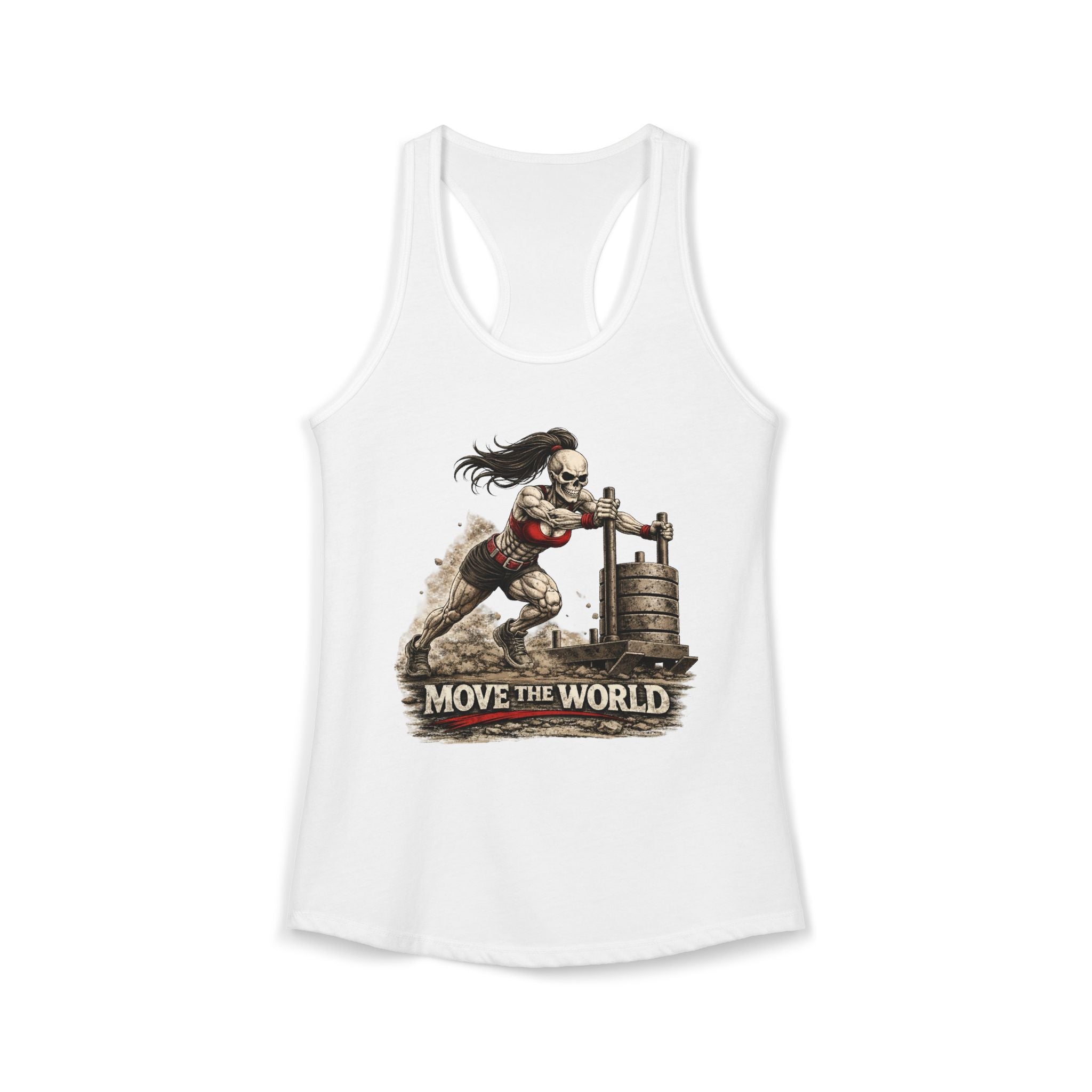 Move the World Women's Crossfit Sled Push Tank