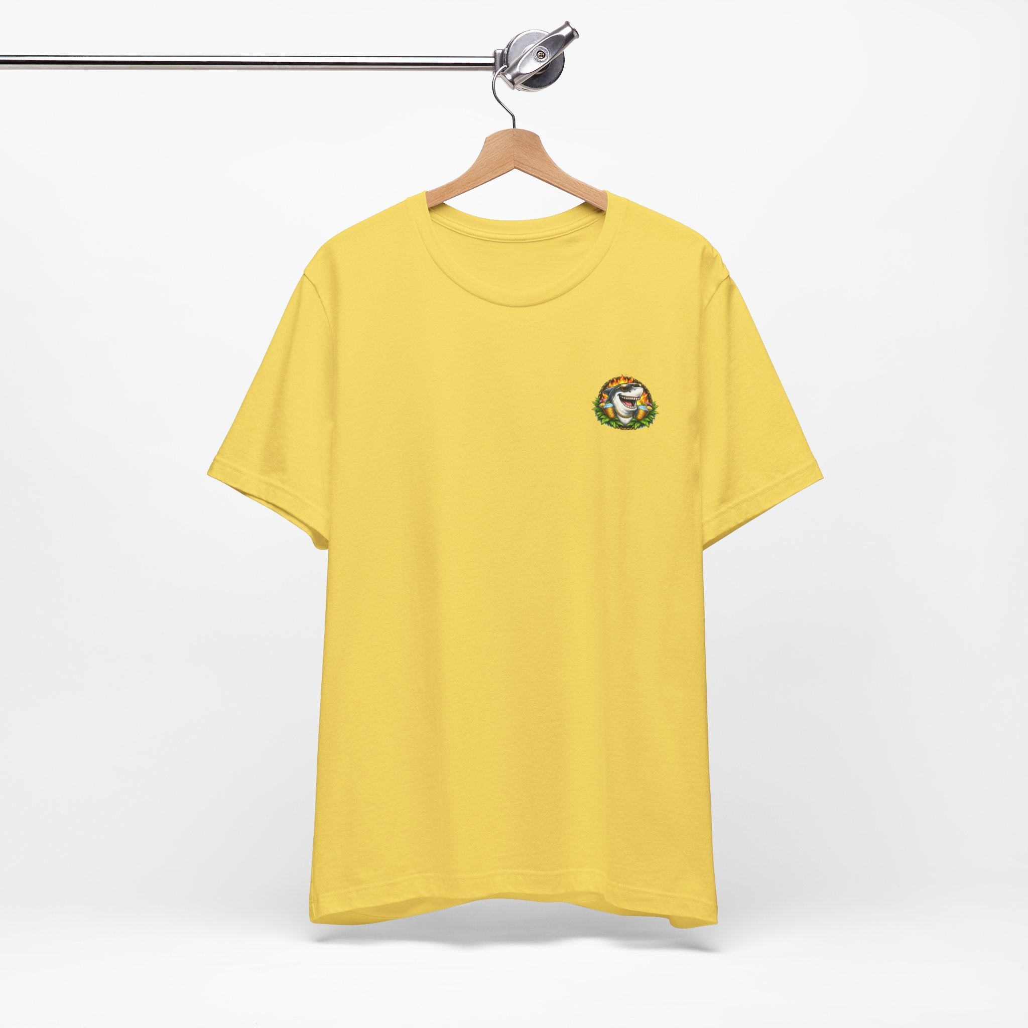 Shark Jet Ski Tee — "Vacation Mode: Questionable" Graphic T-Shirt