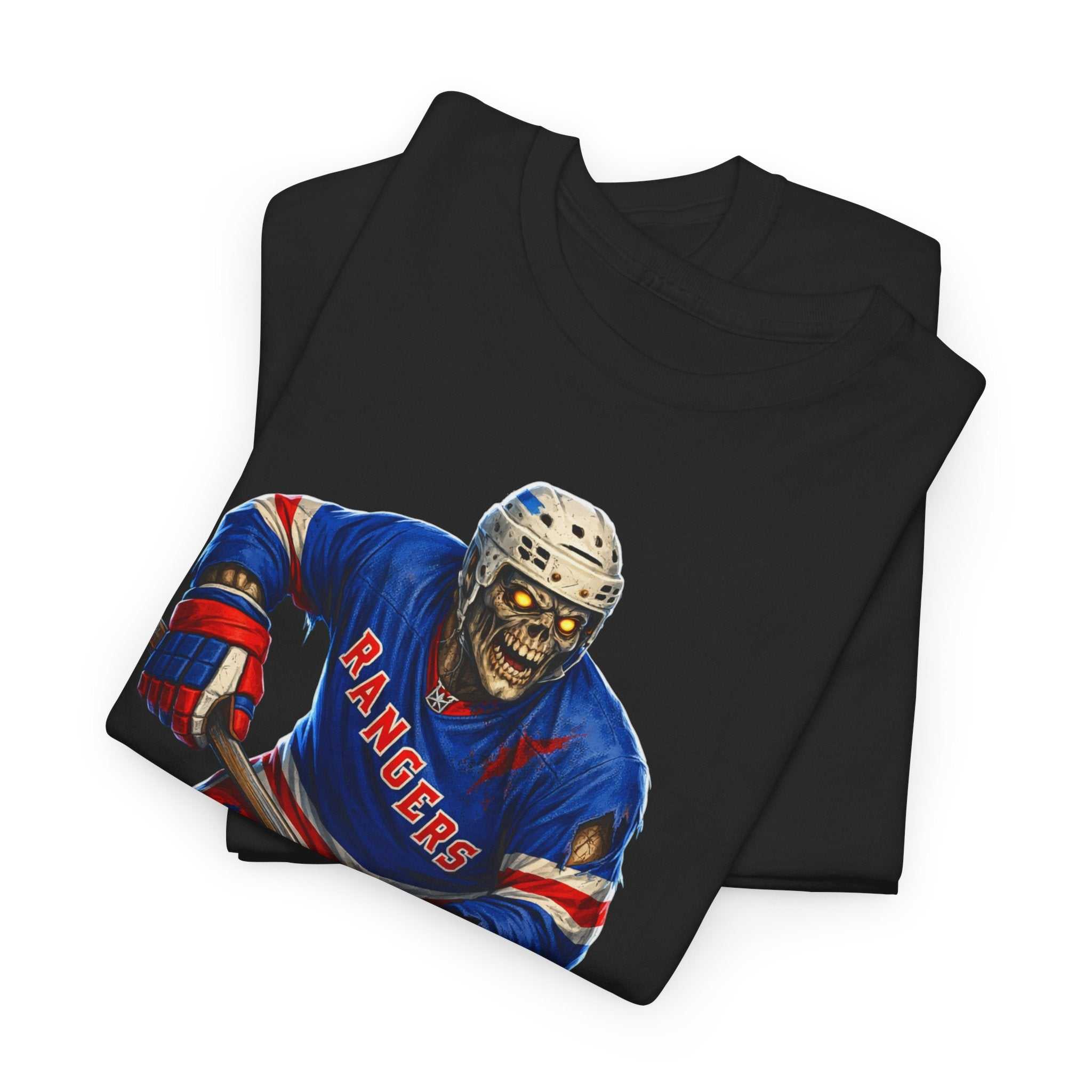Rangers Team of the Undead hockey tee with bold graphic and classic fit for fans