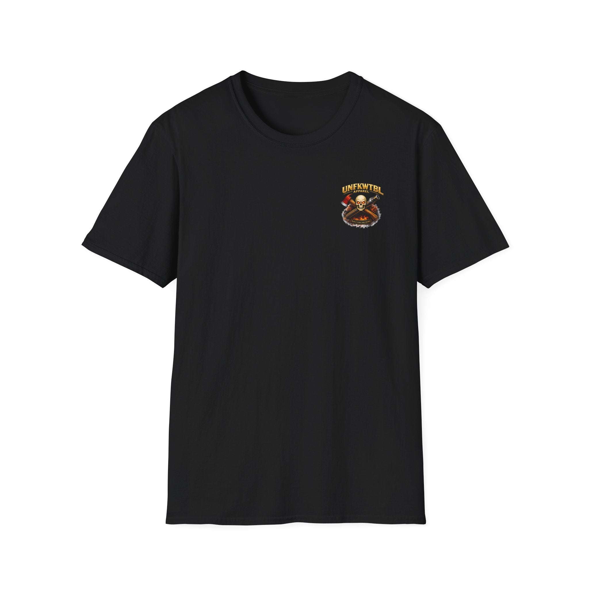 Firefighter T-Shirt — "UNFKWTBL Apparel: We Handle The Hose" Graphic Tee