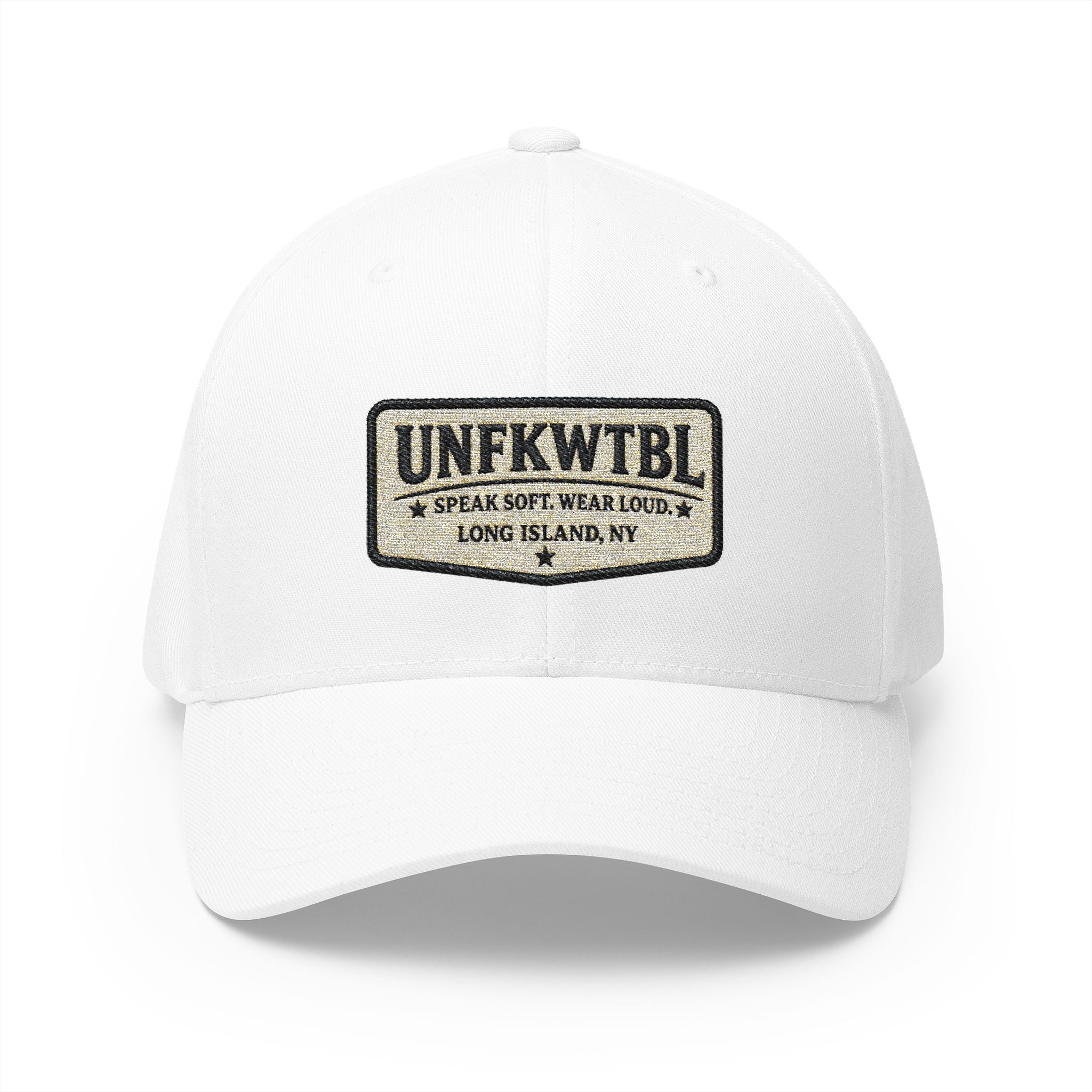 Embroidered Patch Baseball Cap — UNFKWTBL Logo with Shamrock