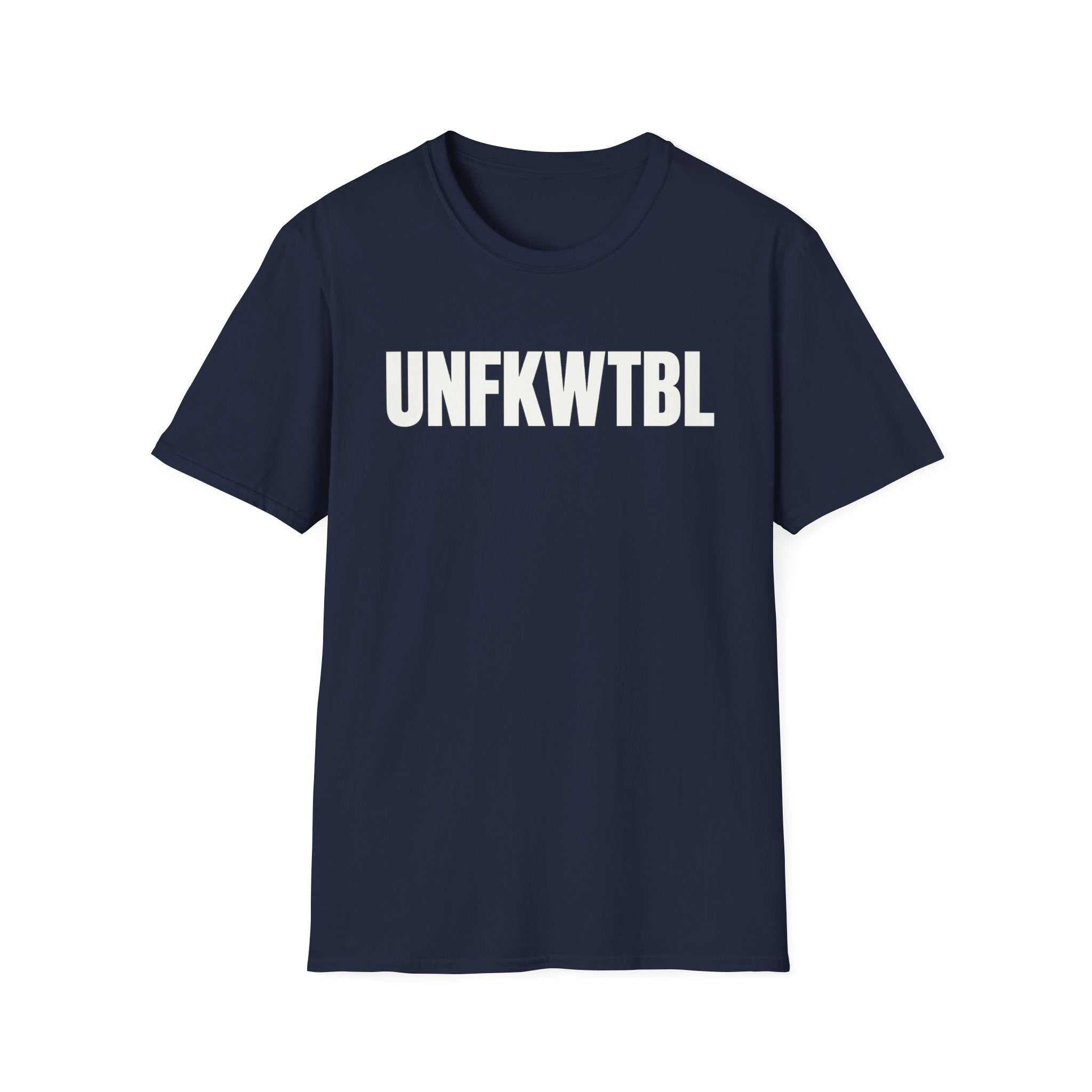 UNFKWTBL Graphic Tee — Bold Abbreviation Statement Shirt