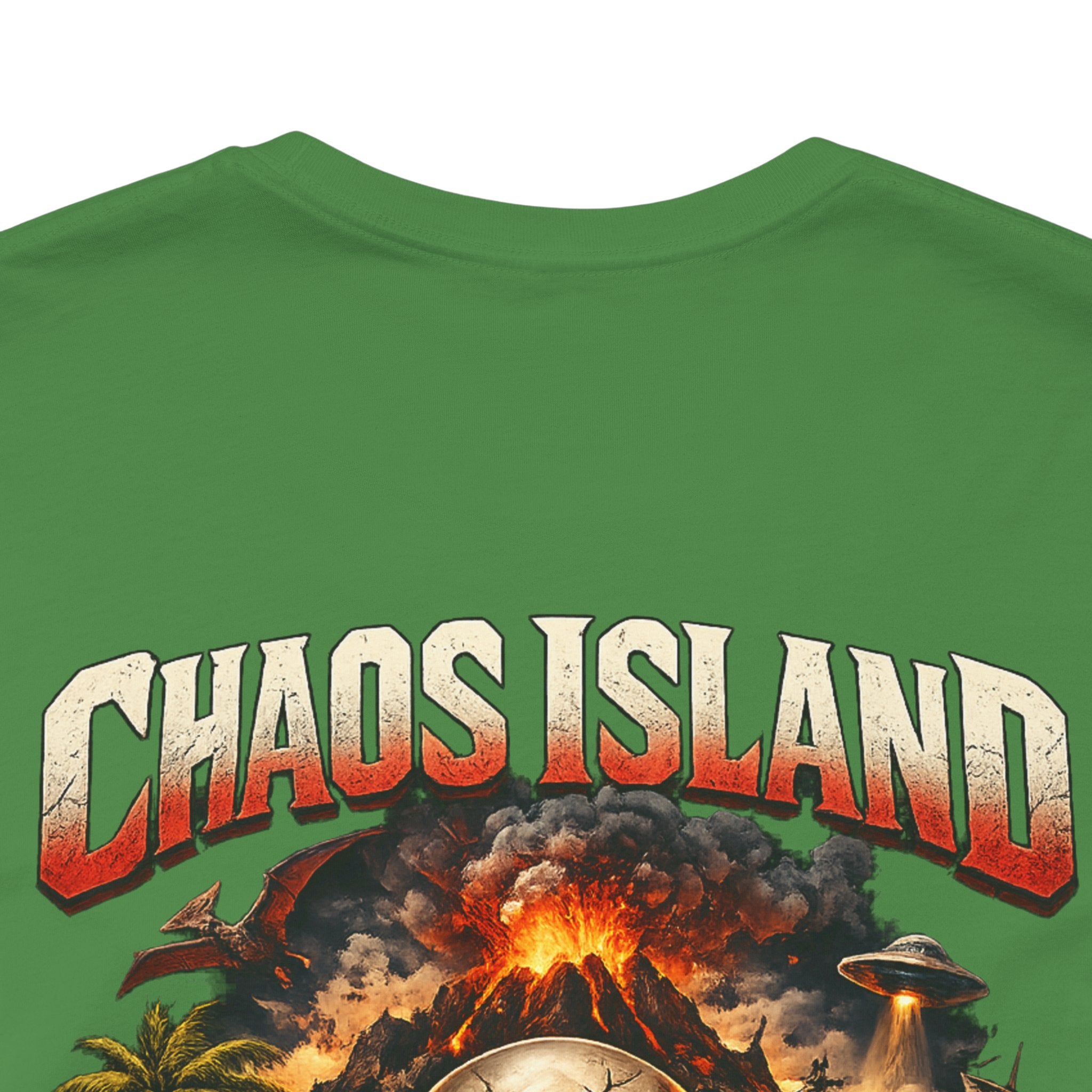 Chaos Island Skull T-Shirt — Tropical Pirate Graphic Tee