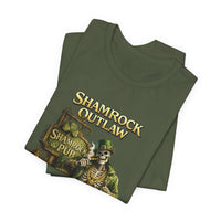 Shamrock Outlaw Tee — Vintage Irish Pub St. Patrick’s Day T‑Shirt