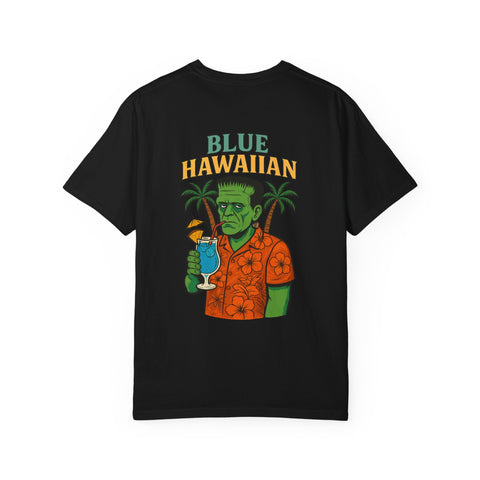 Unisex Garment-Dyed T-shirt, Vintage Summer Shirt, Casual Graphic Tee, Beach Party Apparel, Cute Halloween T-shirt