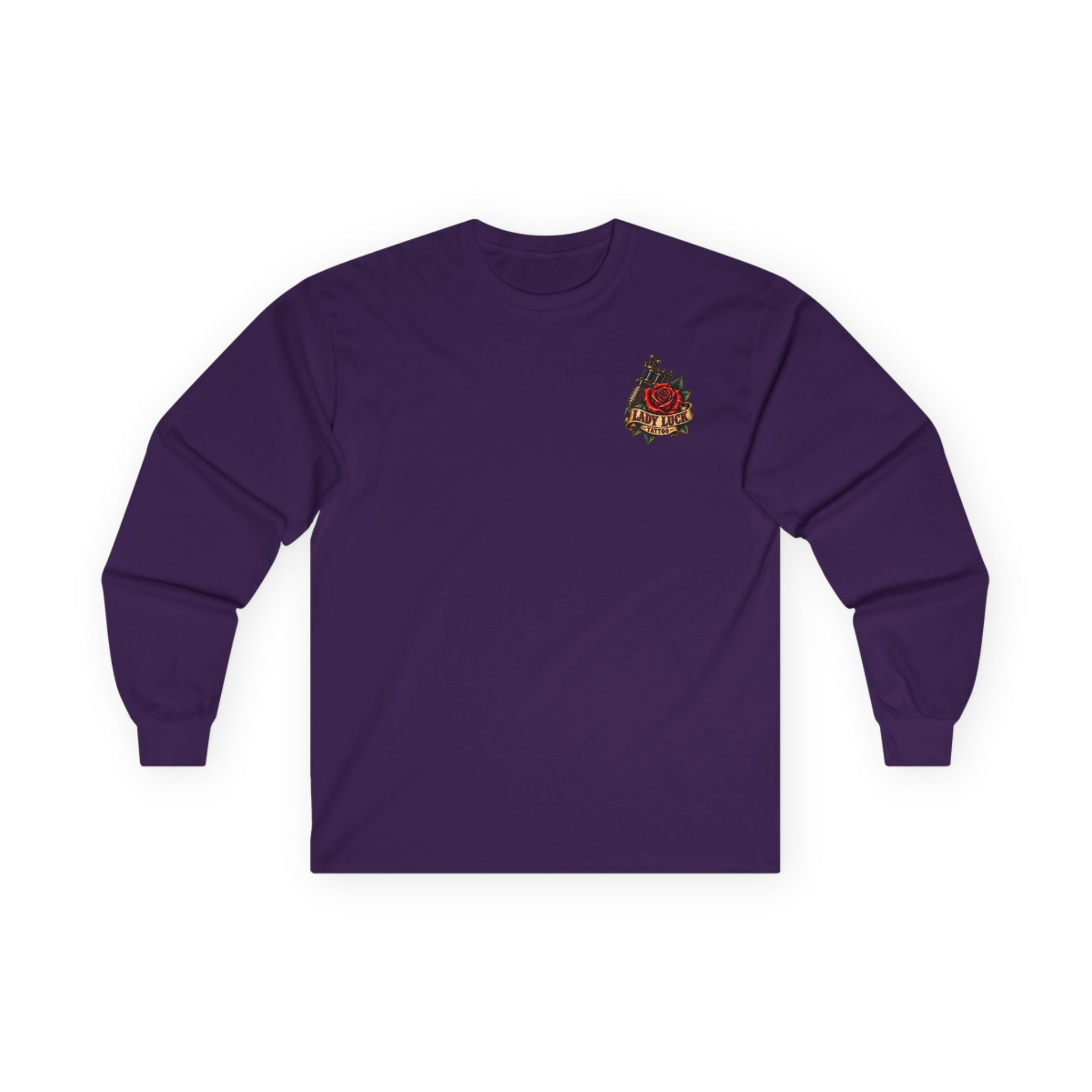 Lady Luck Tattoo Skull Queen Long-Sleeve Tee