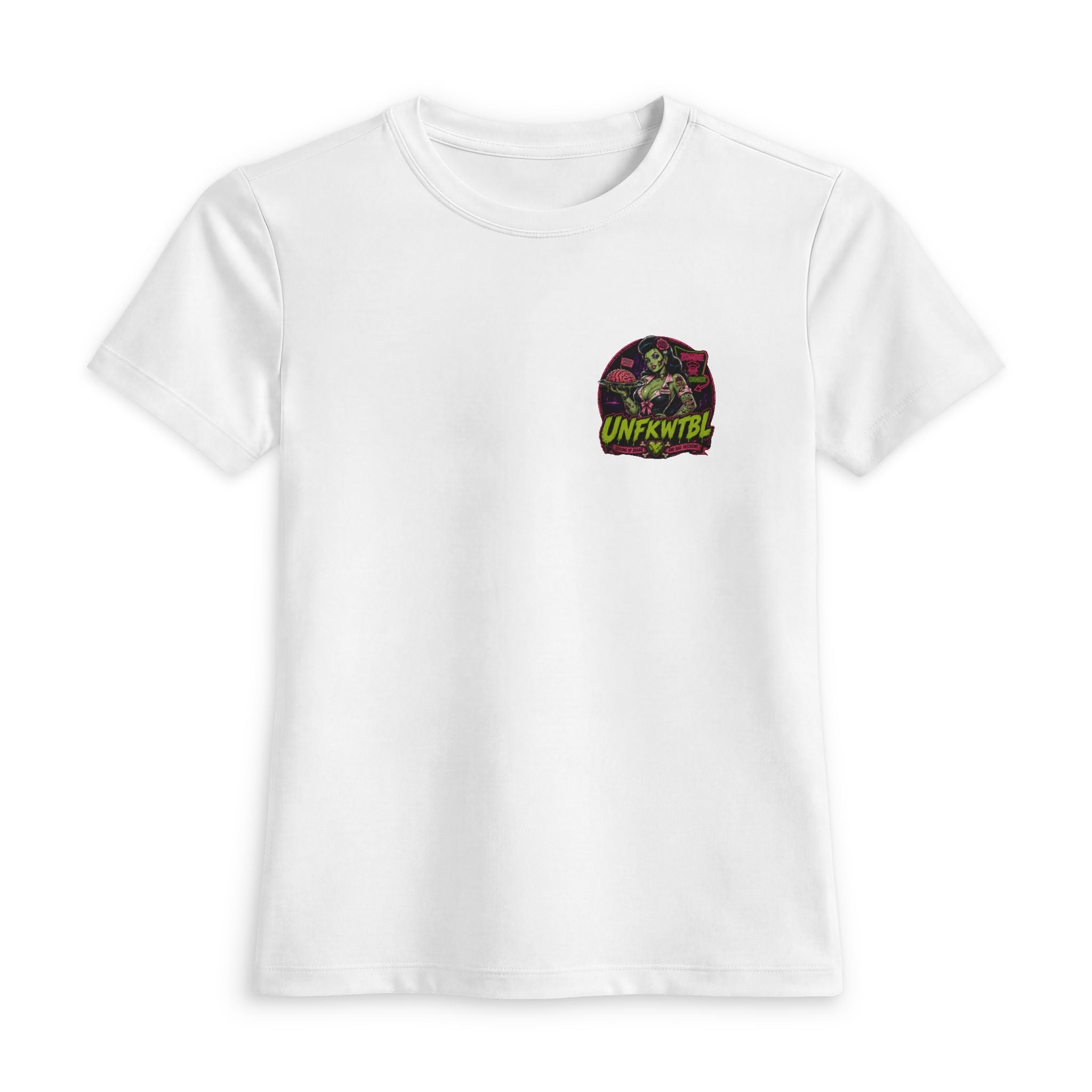 Unfkwtbl Retro Pin-Up Tee — "She's Not Sweet, She's Deadly" Women's Graphic T-Shirt