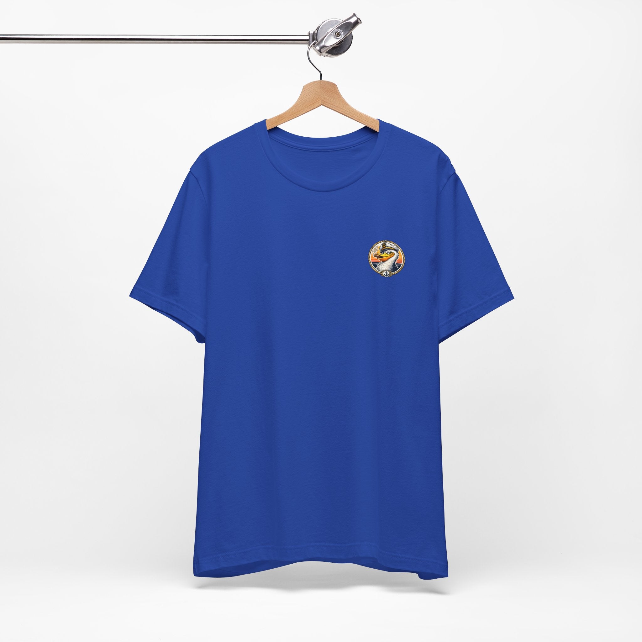 Fishing Duck T-Shirt — “Fishing License: Optional, Skill: Questionable” Graphic Tee