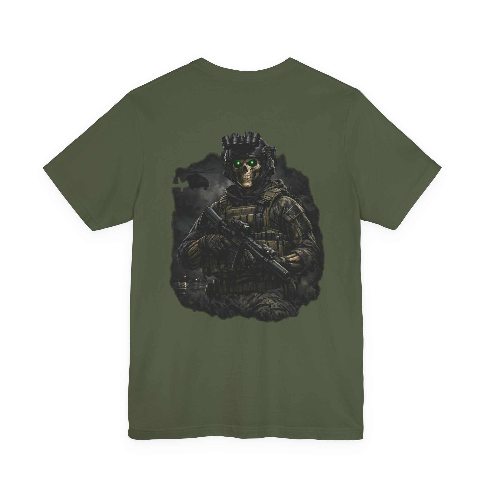T-Shirt — Night Ops Tactical Skull Rifle Graphic Tee