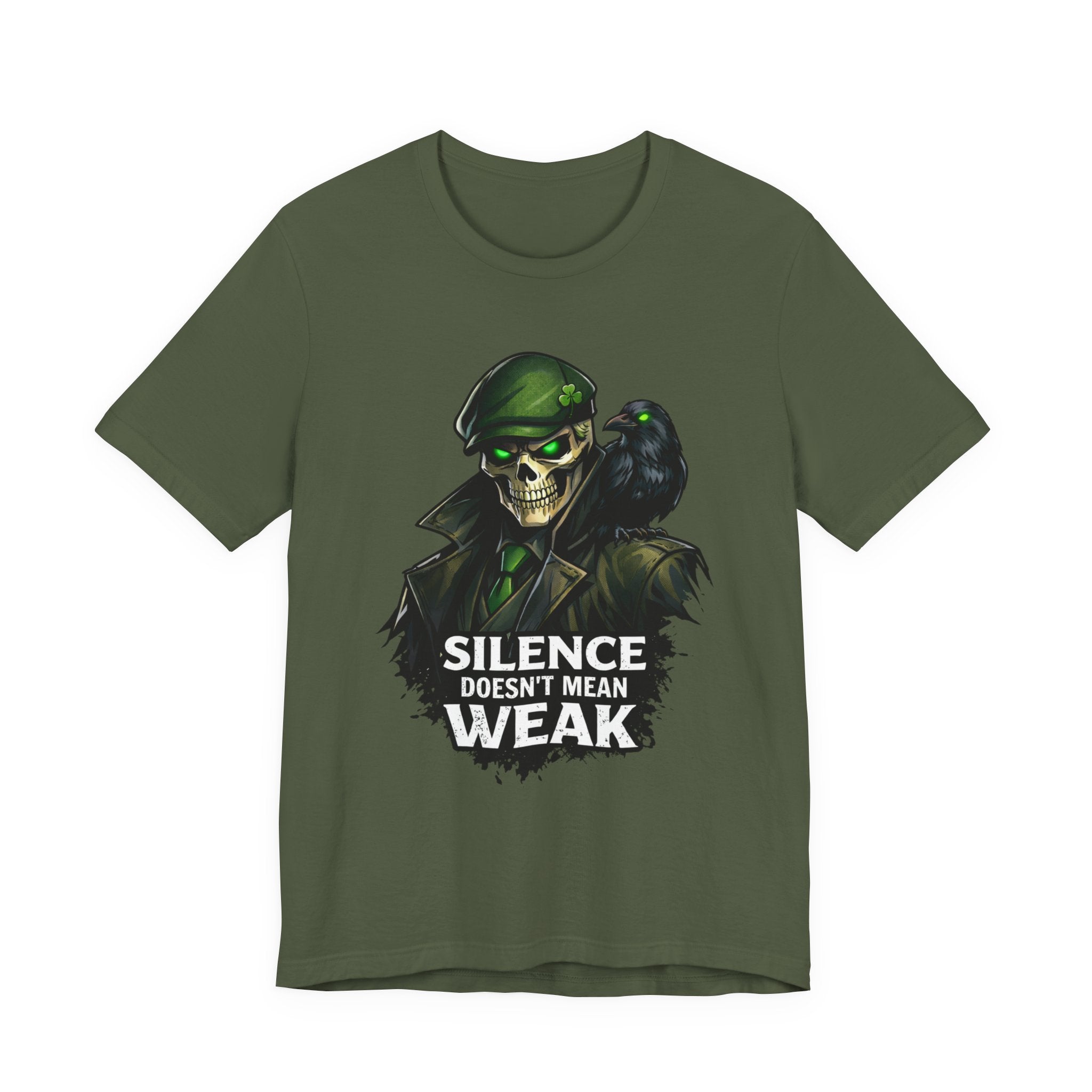 Silence Doesn't Mean Weak Skull Tee