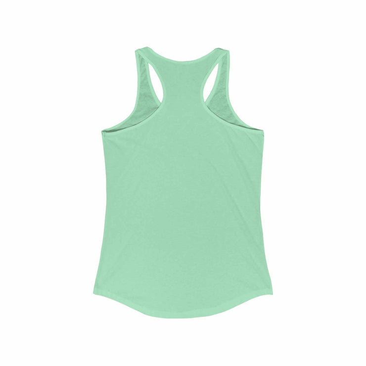 Kindness Vibes Racerback Tank light green women&