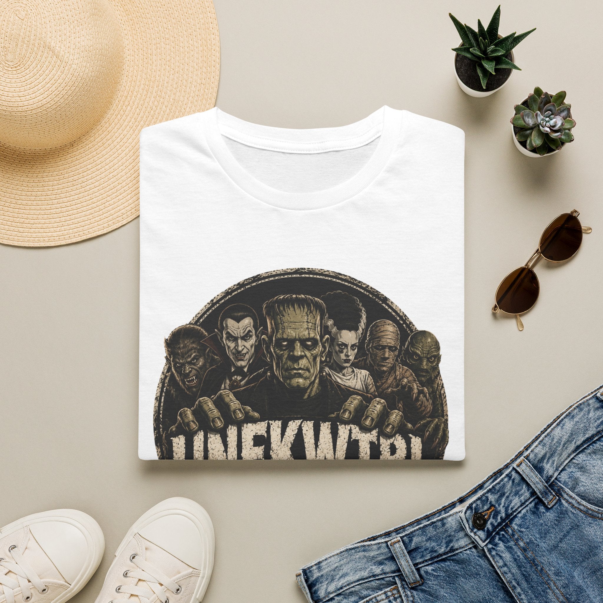 Vintage Monster Crew T-Shirt — UNFKWTBL Graphic