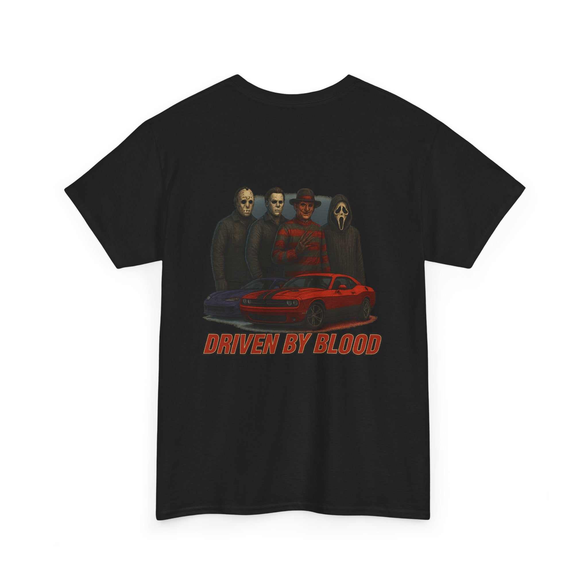 Legends Ride for Blood heavy cotton unisex t-shirt with bold edgy design