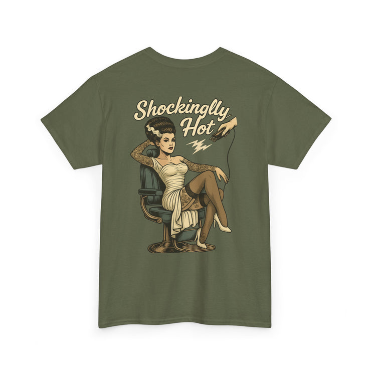 T-Shirt: 1950 Pinup Bride of Frankenstein Shockingly Hot Design