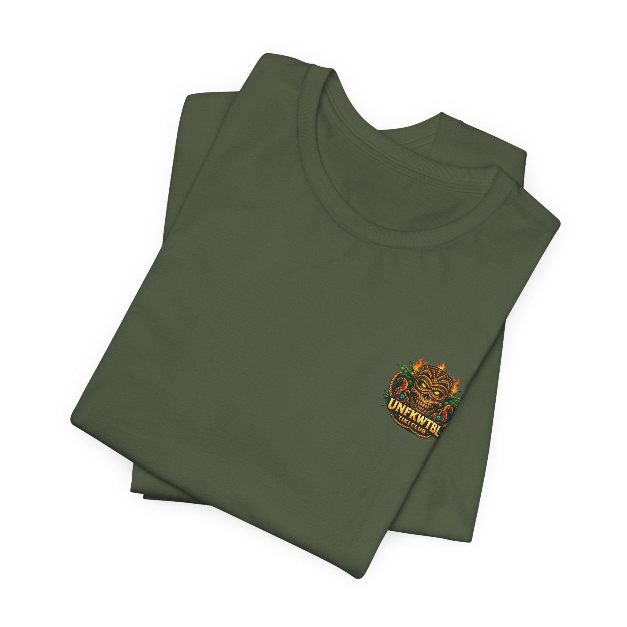 Stay Salty Tiki Club Tee — Vintage Hawaiian Pin-Up Surf Shirt