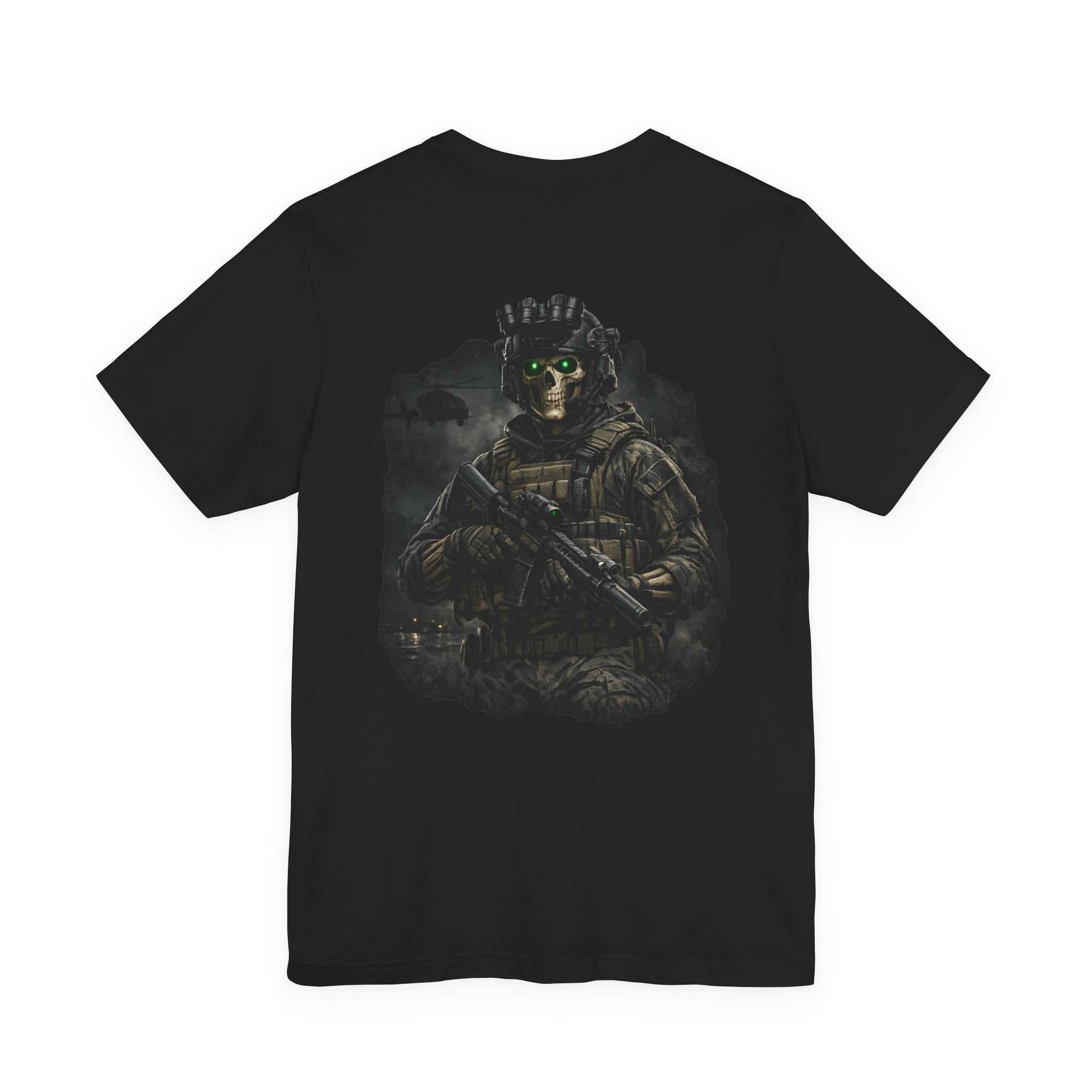T-Shirt — Night Ops Tactical Skull Rifle Graphic Tee