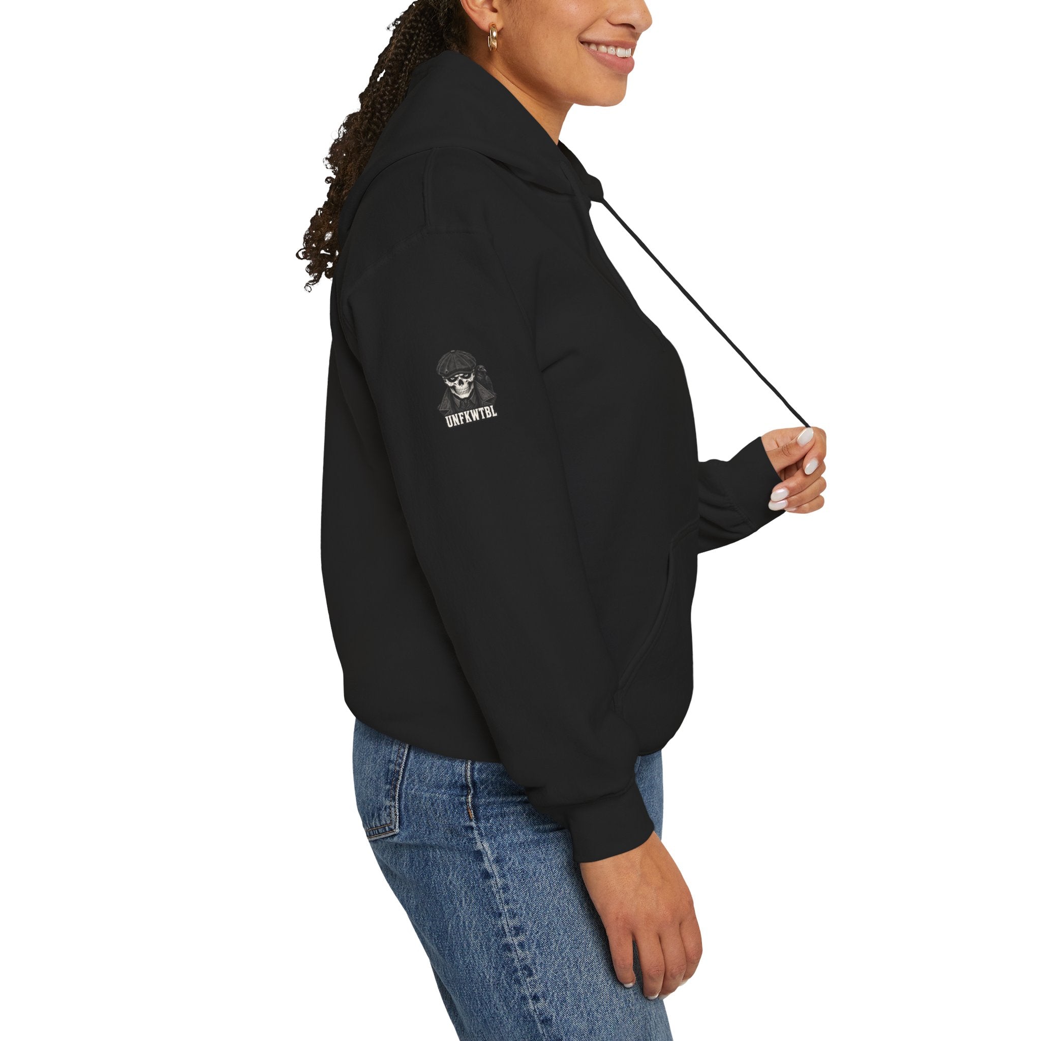 Resin Crew 'Fear None' Skull Hoodie