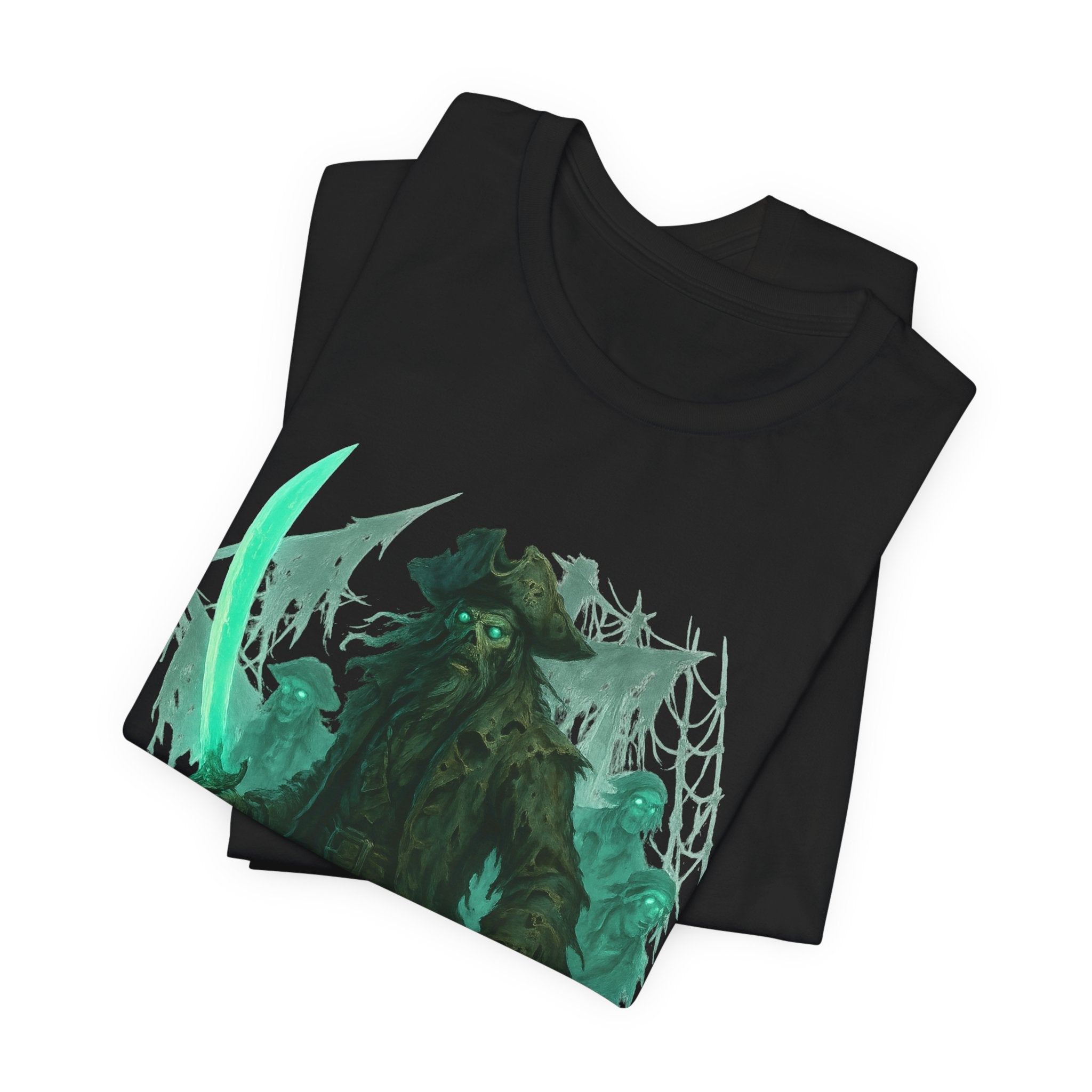 Death Reaper Graphic Tee — Ghostly Scythe Horror T-Shirt