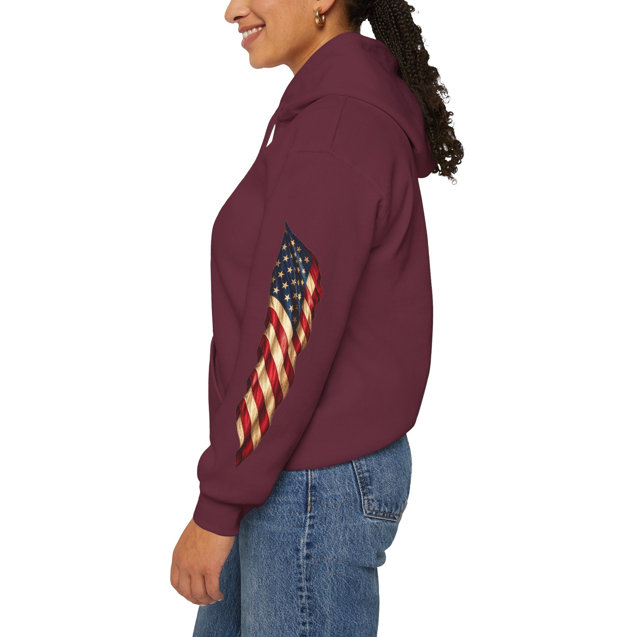 UNFKWTBL The Watcher Raven & Celtic Cross Hoodie