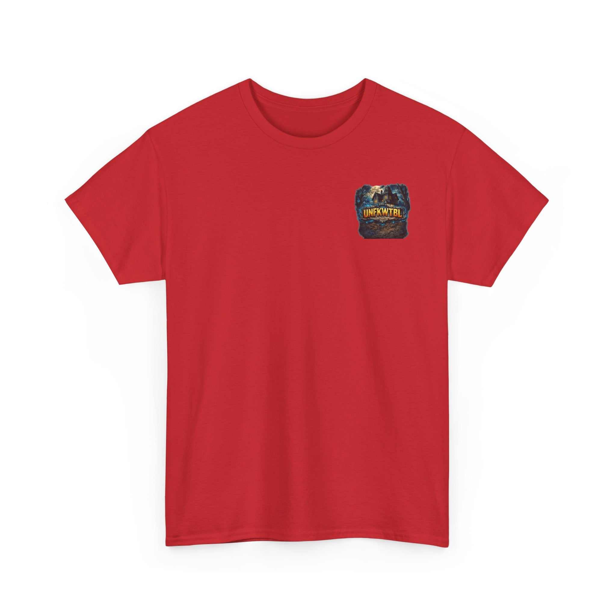 Scooby-Style Haunted Crew T-Shirt — Retro Mystery Mansion Graphic