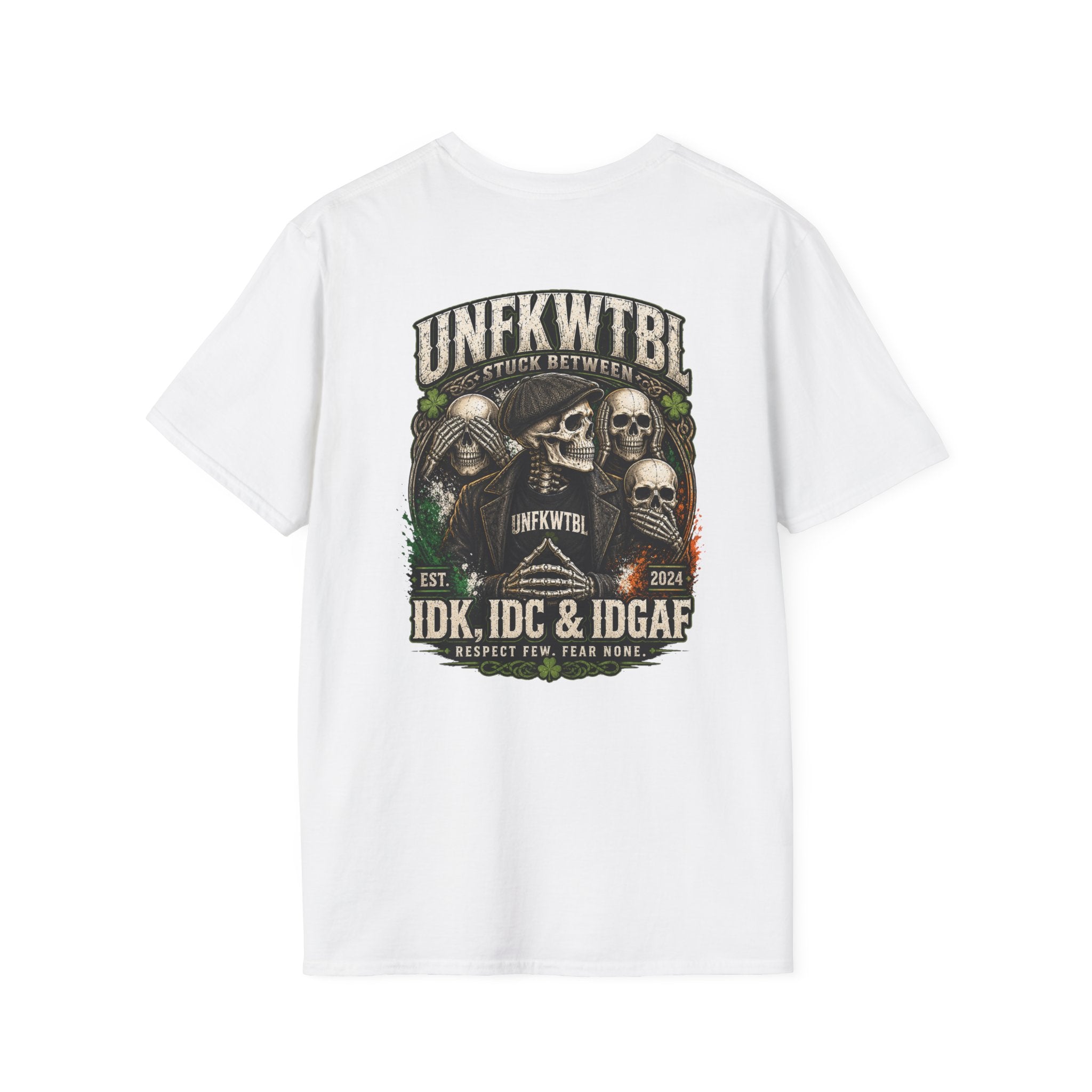 Skull Trio 'Ungrateful' Graphic T-Shirt