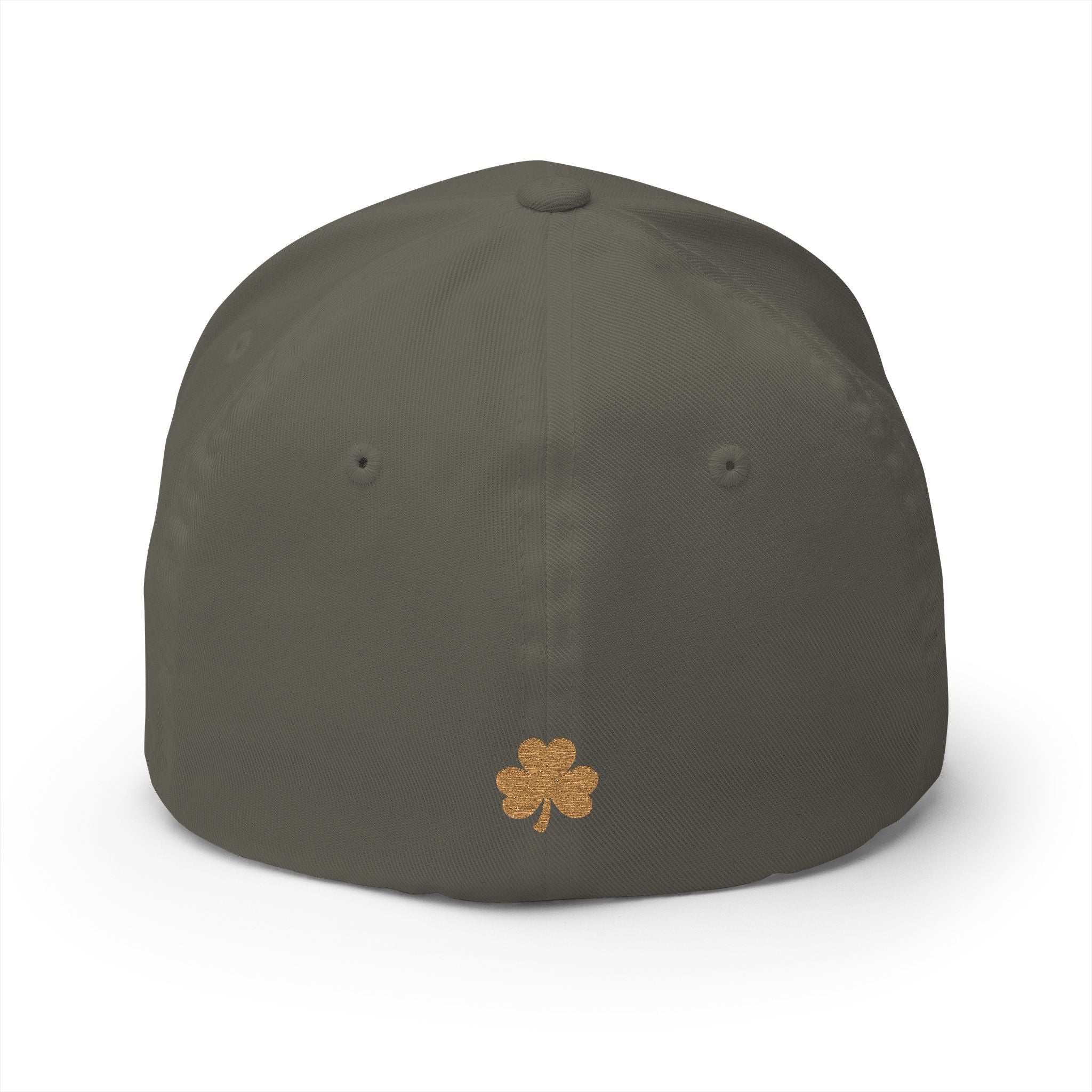 Unfkwtbl Embroidered Cap — Gold Glitter Shamrock St. Patrick’s Day Hat