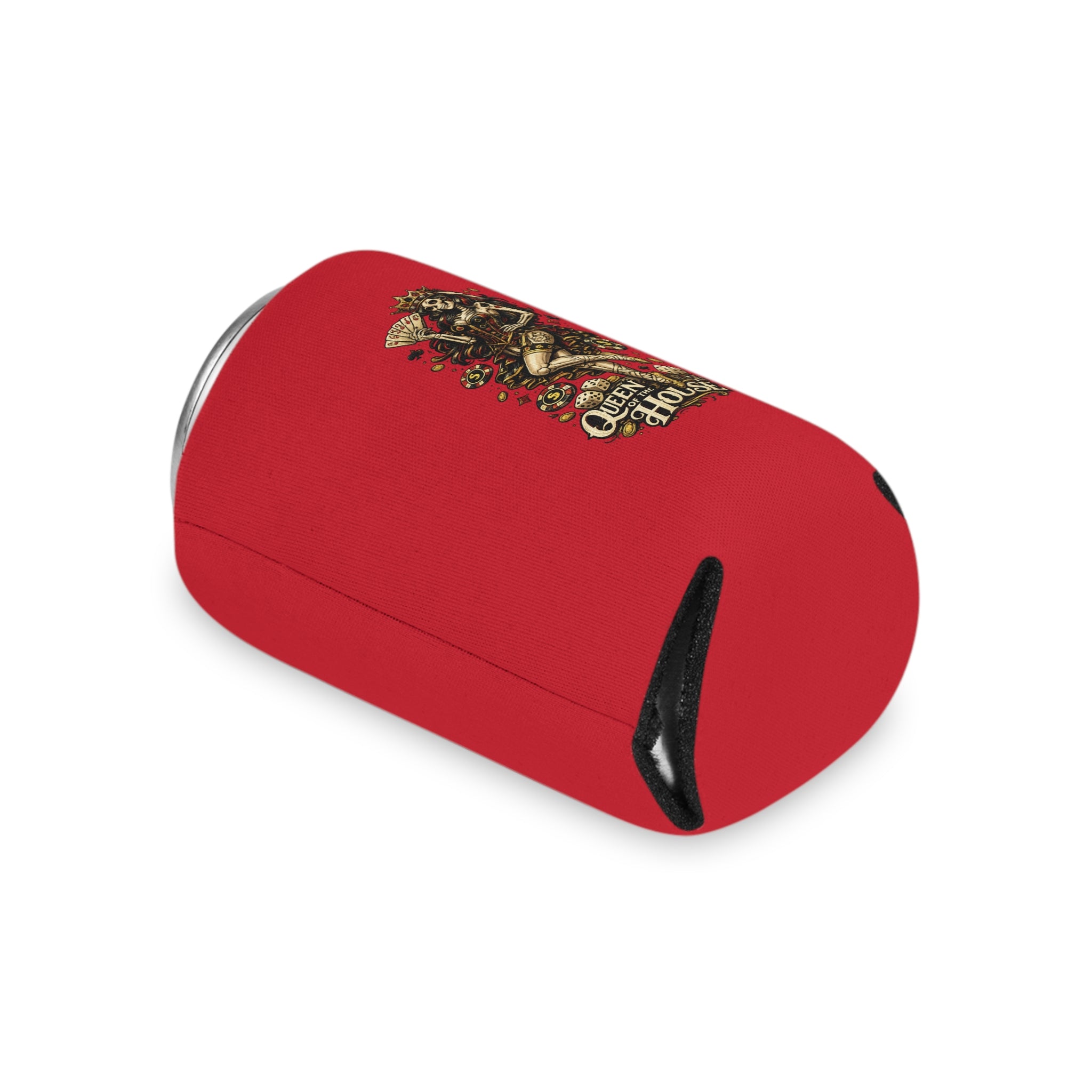 Can Cooler — "Stay Cold, Remain Unfkwtbl" Retro Pinup Skull Design