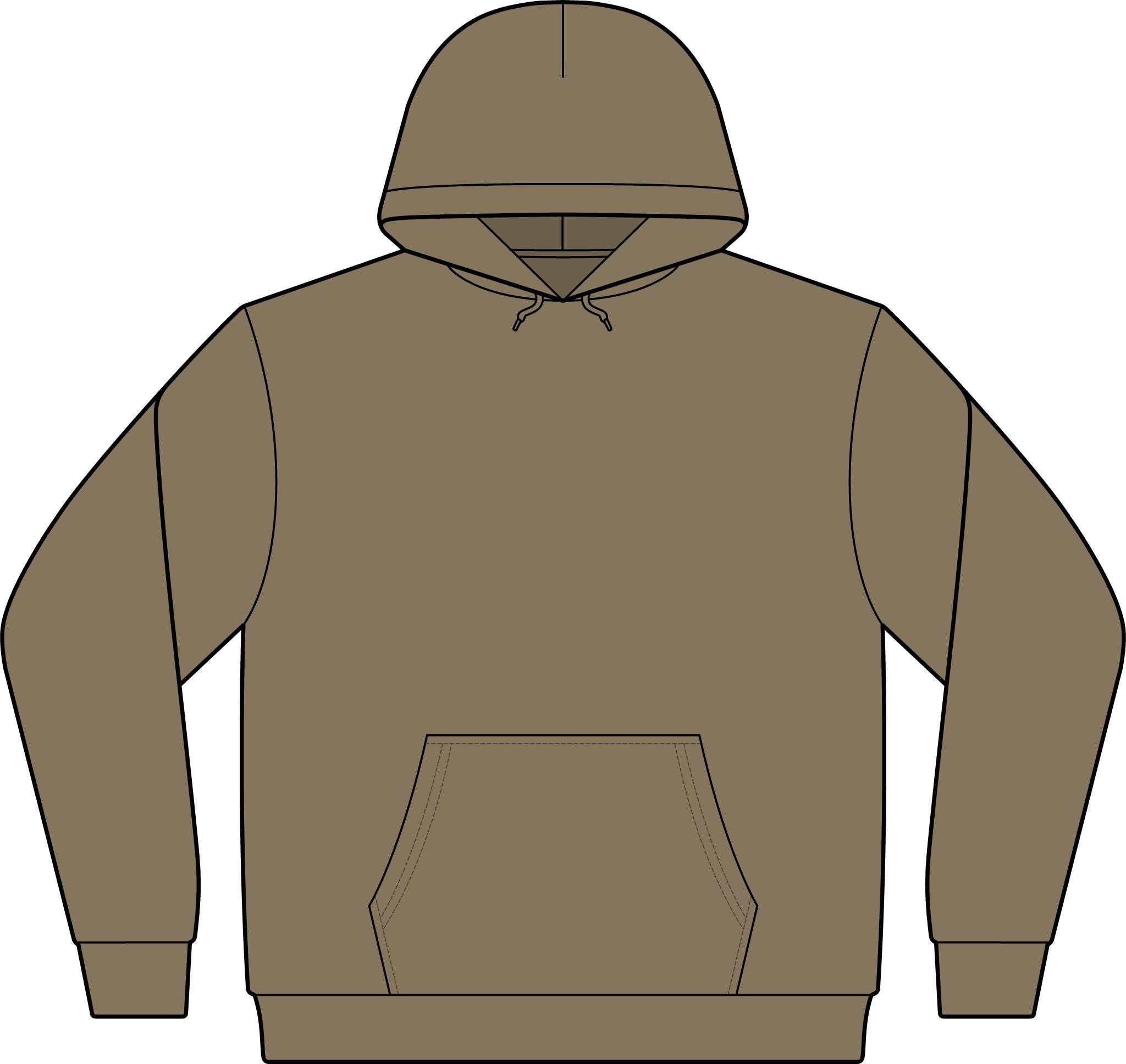 Camo Logo Pullover Hoodie — UNFKWTD Trade Made Patch