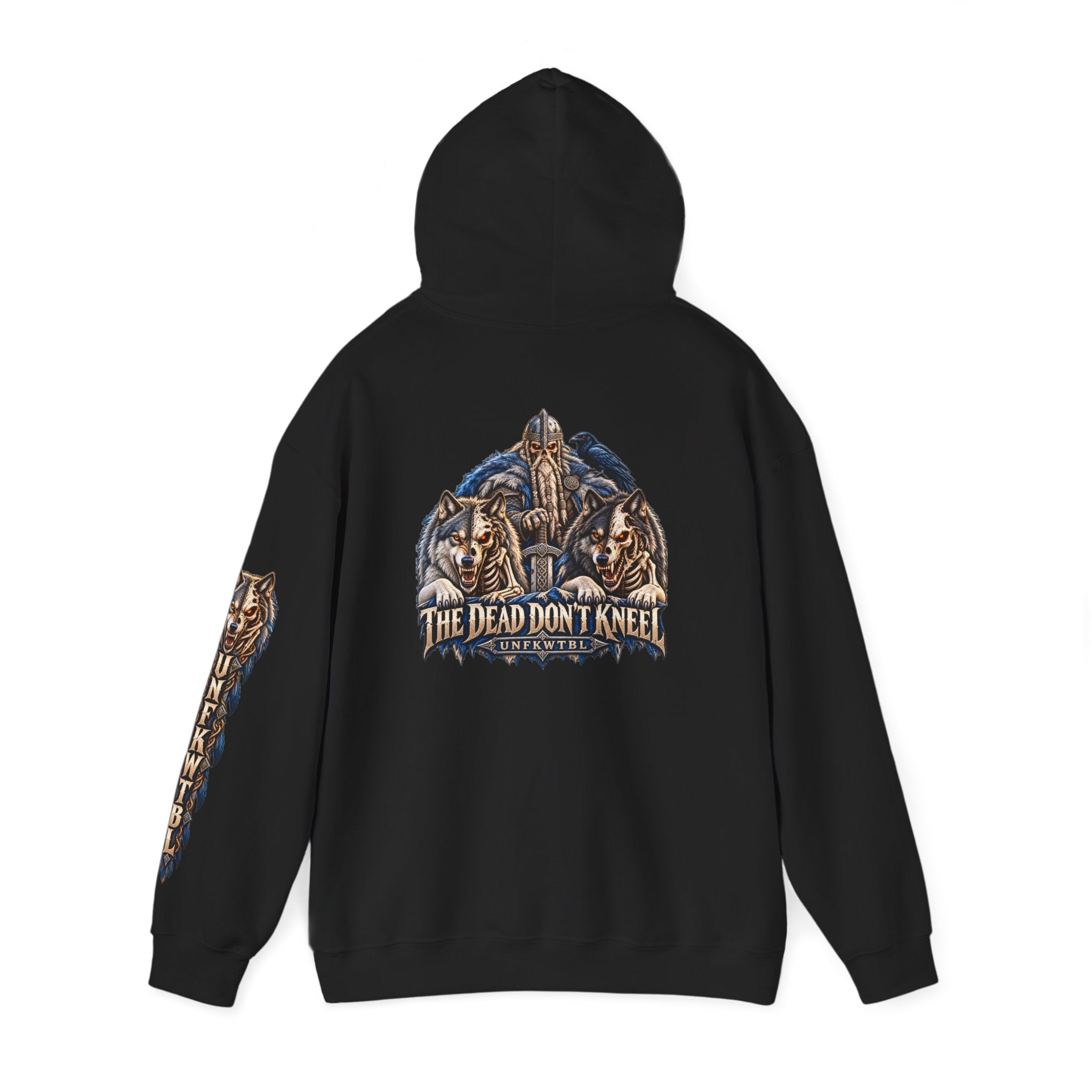 The Dead Don’t Kneel Wolf Hoodie | UNFKWTBL