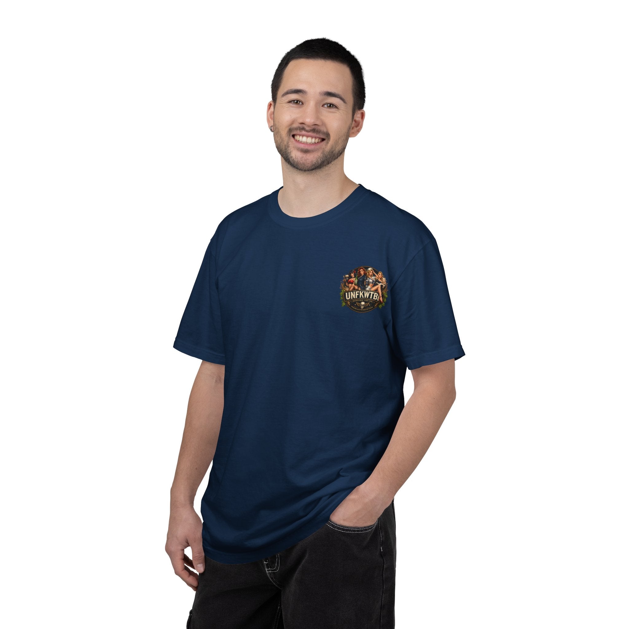 Beer Pinup T-Shirt – "Good Ale, Bad Choices" Retro Graphic Tee