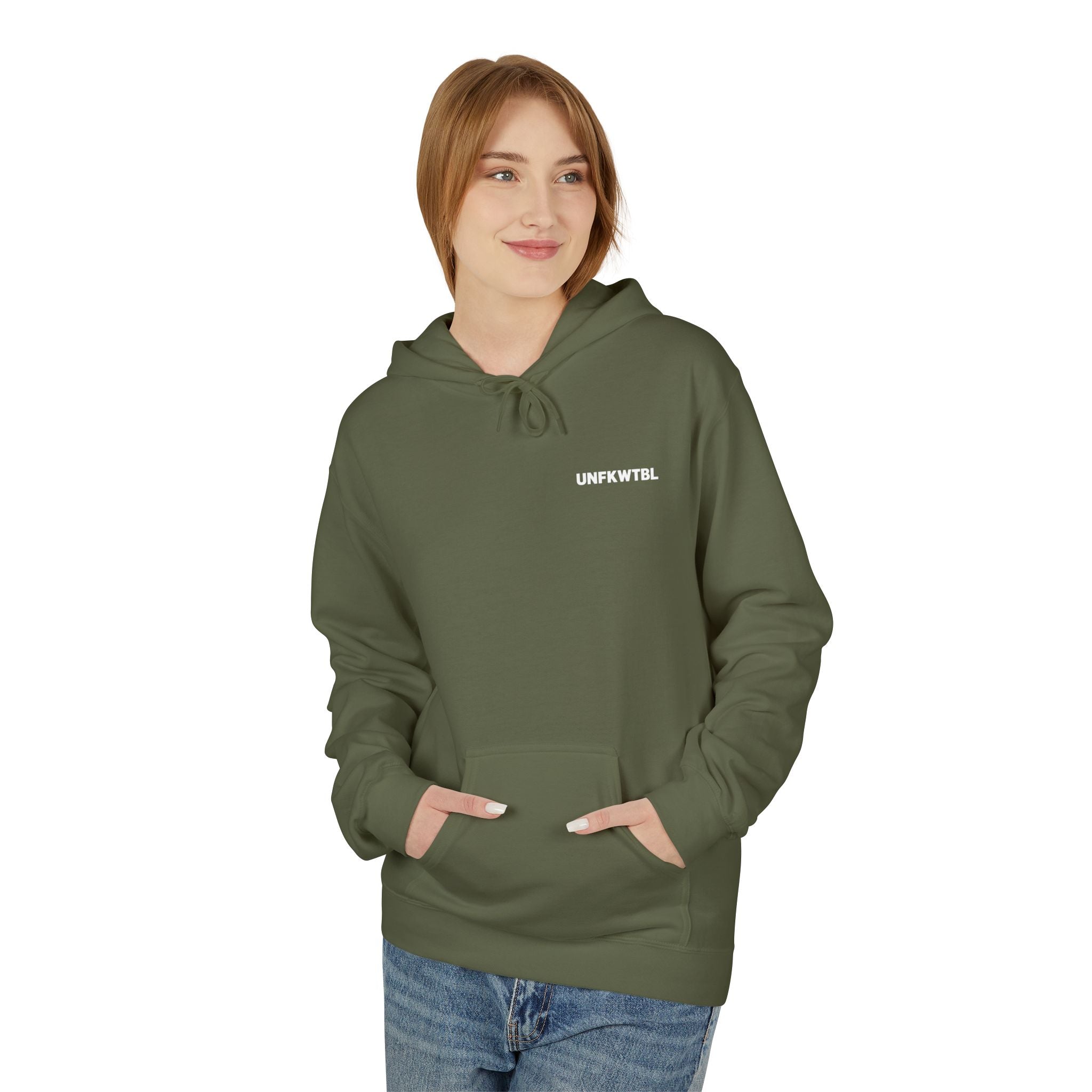 UNFKWTBL Skull Soldier Hoodie – Military Skull Graphic Pullover