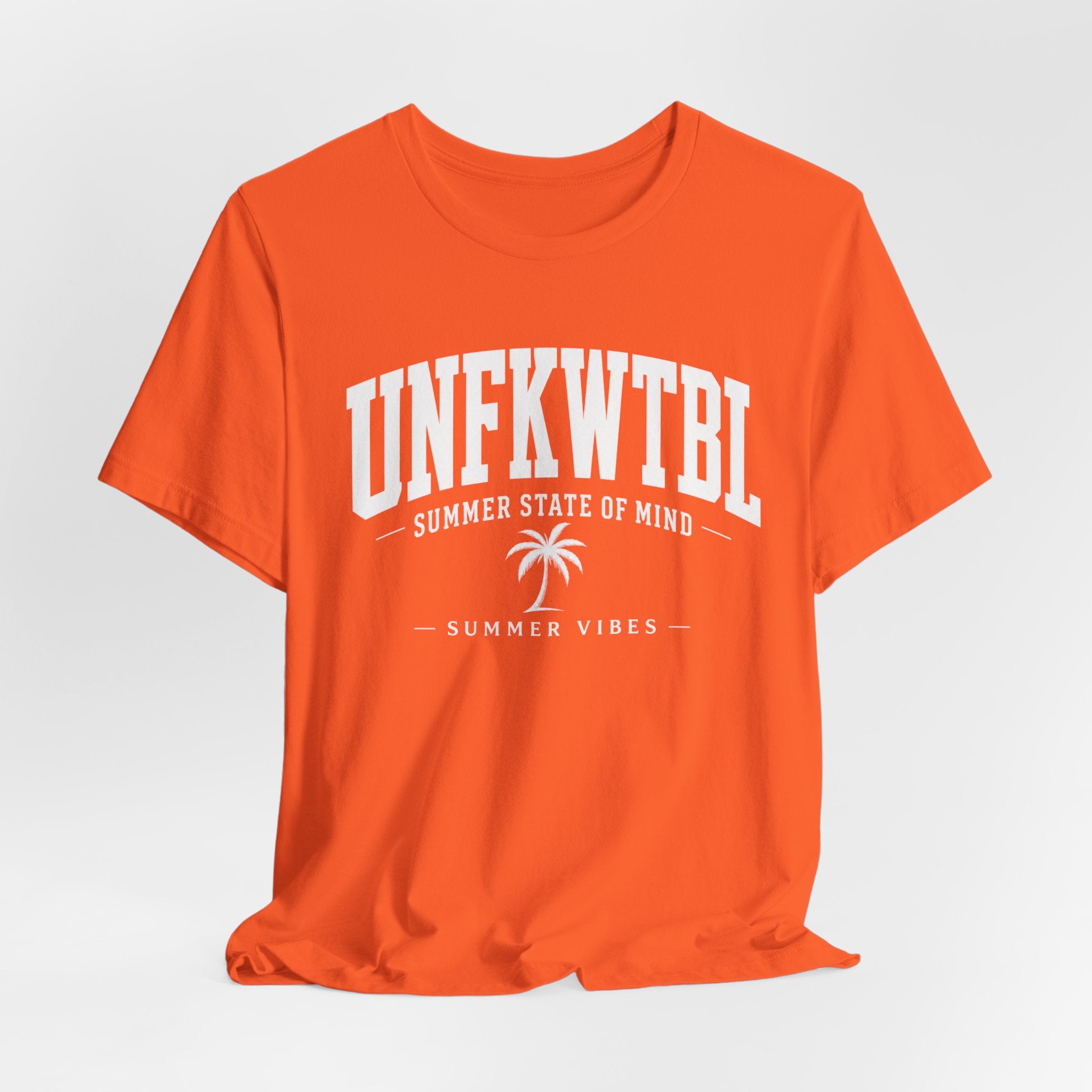 Summer Vibes Tee — "UNFKWTBL" Palm Graphic Shirt