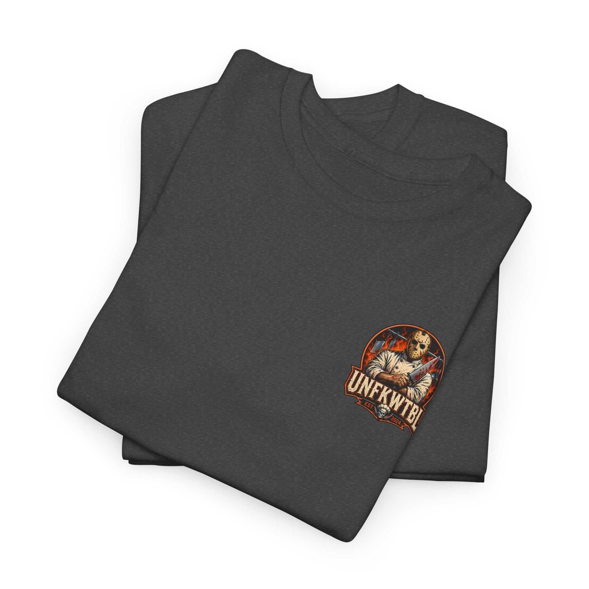 Hell's Kitchen Chef Tee — Horror Jason Mask Cook Shirt