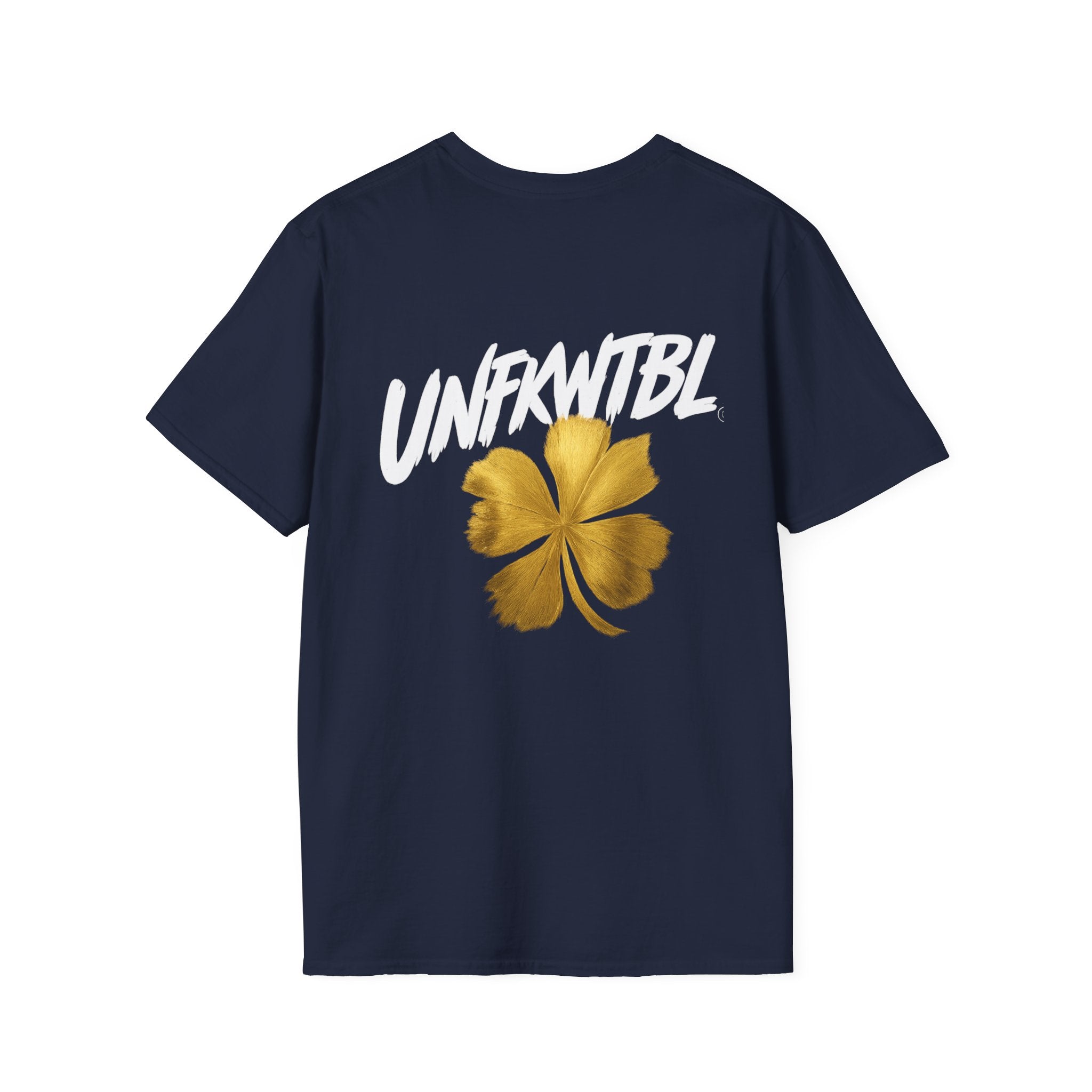 Unfkwtbl Sunflower Black T‑Shirt — Casual Graphic Tee with 'UNFKWTBL' Text