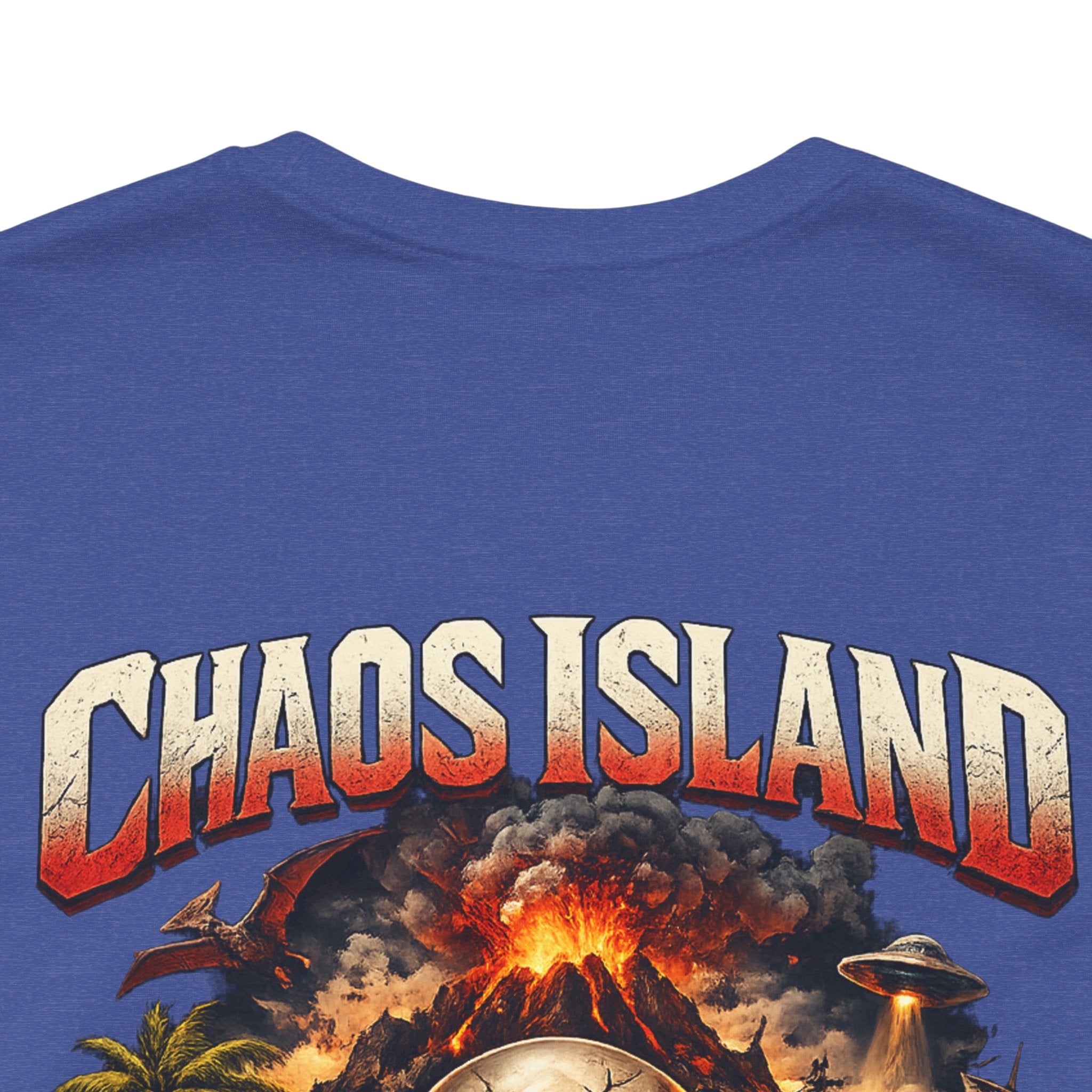 Chaos Island Skull T-Shirt — Tropical Pirate Graphic Tee