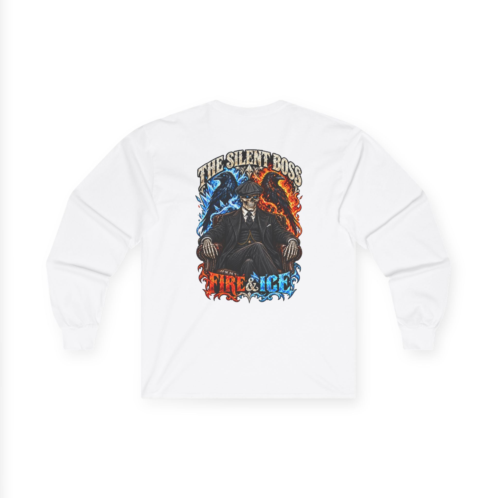 The Silent Boss Fire & Ice Long Sleeve Tee