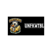 Bumper Sticker — “Zero Flocks Given” Skeleton Duck (UNFKWTBL) Funny Vinyl Decal