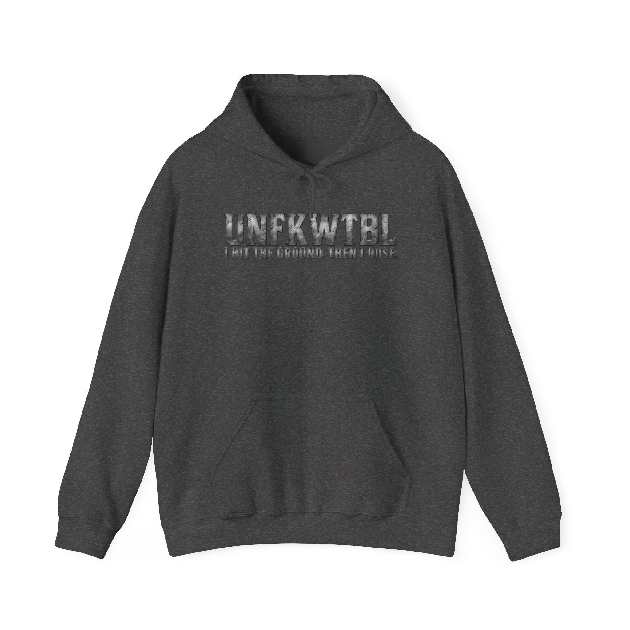 Hoodie — UNFKWTBL "I Beat The Odds" Vintage College Style