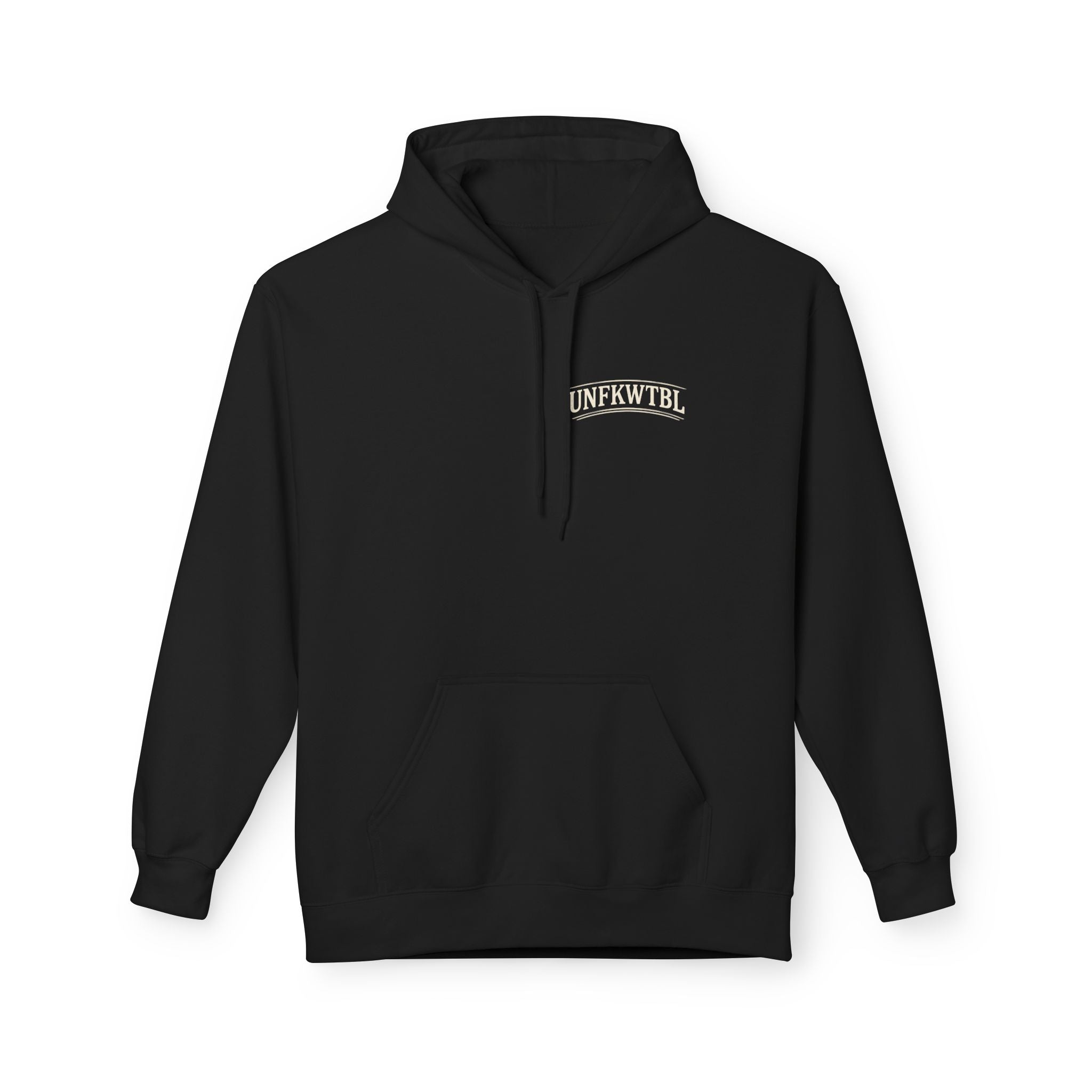 Skull & Raven "UNFKWTBL" Hoodie — Gothic Streetwear Pullover