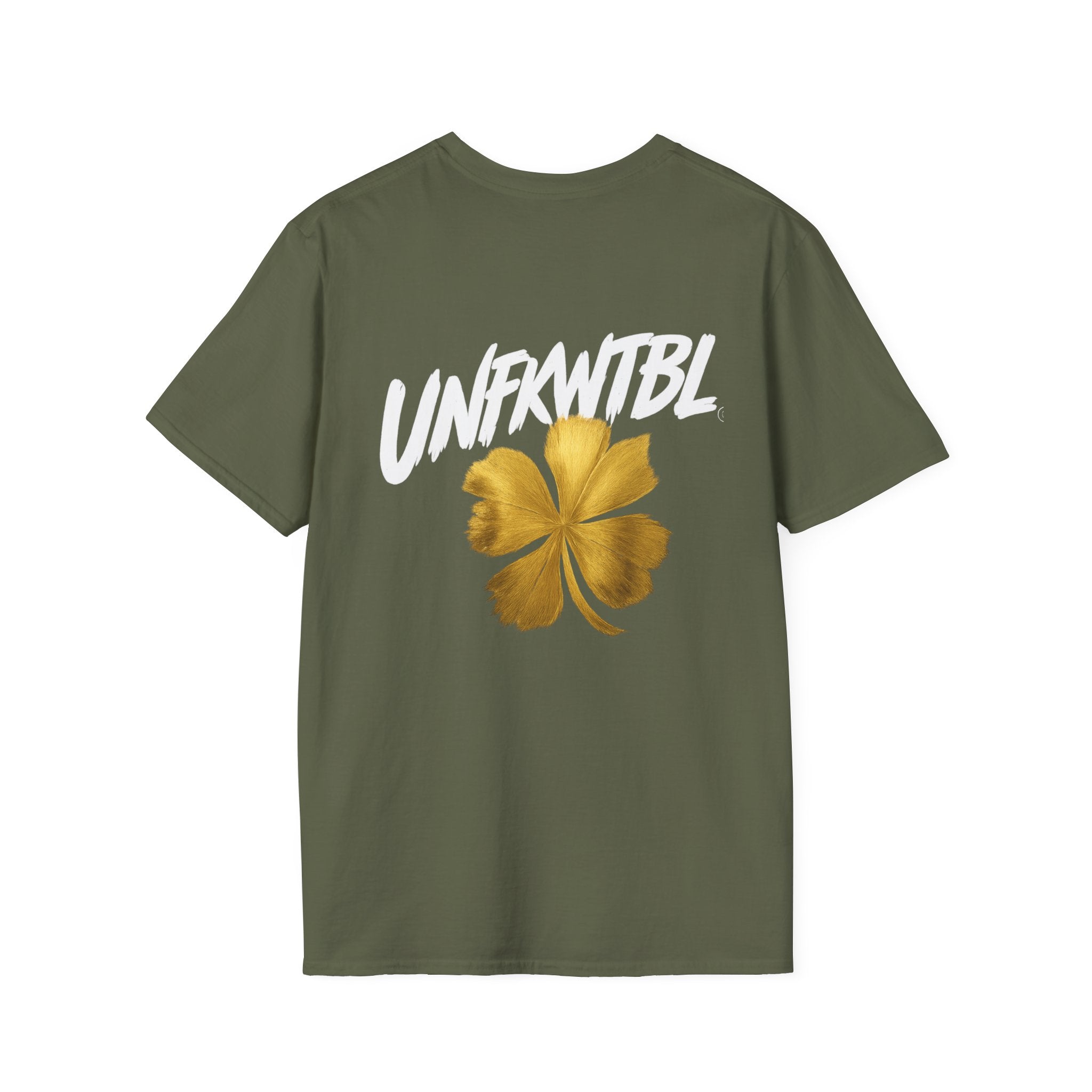 Unfkwtbl Sunflower Black T‑Shirt — Casual Graphic Tee with 'UNFKWTBL' Text
